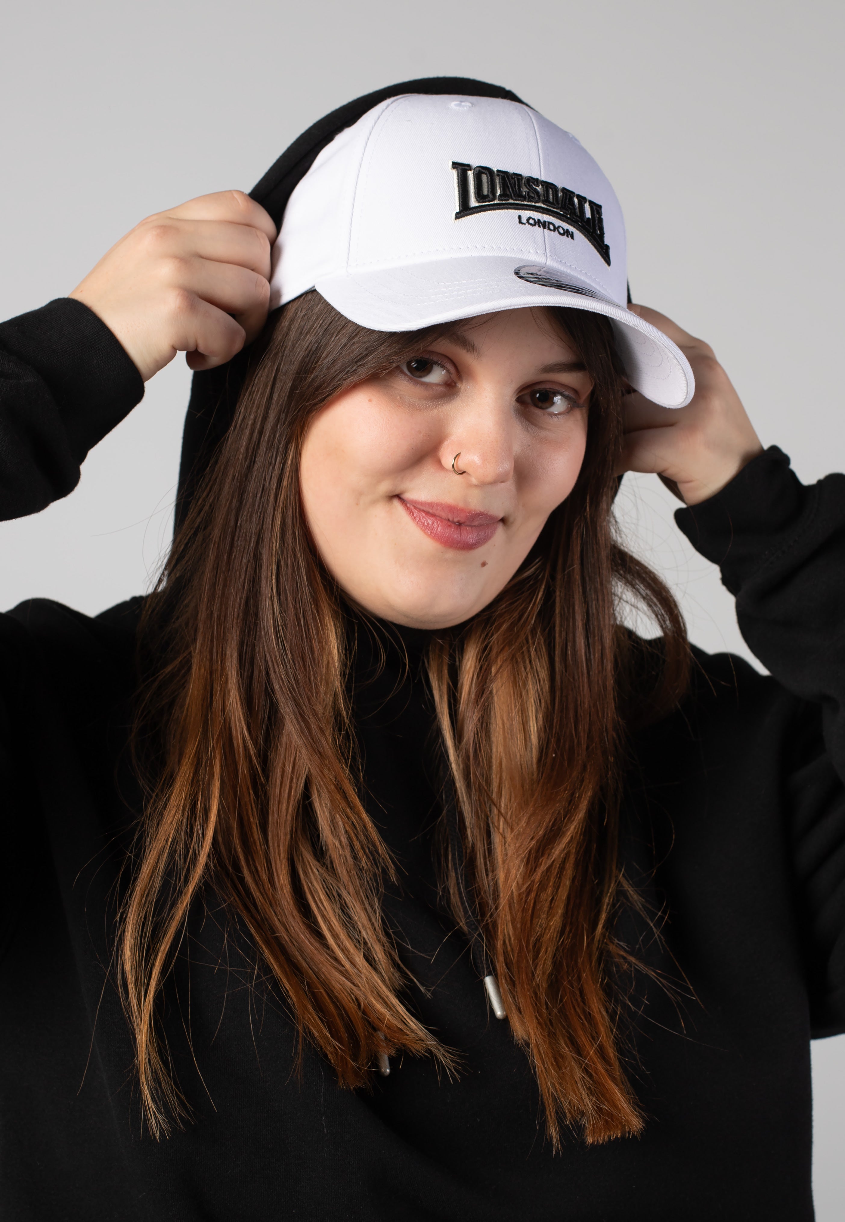 Lonsdale - New Classic White - Cap | Neutral-Image