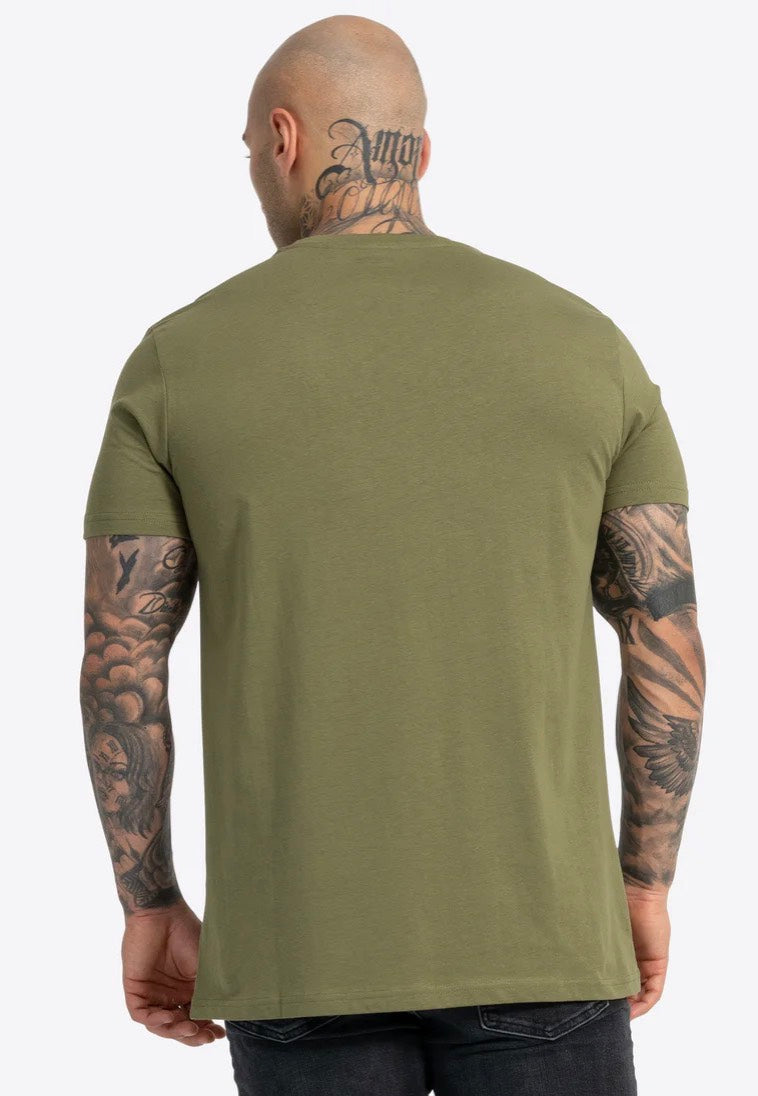 Lonsdale - Bangor Black/Olive Pack Of 2 - T-Shirt | Men-Image