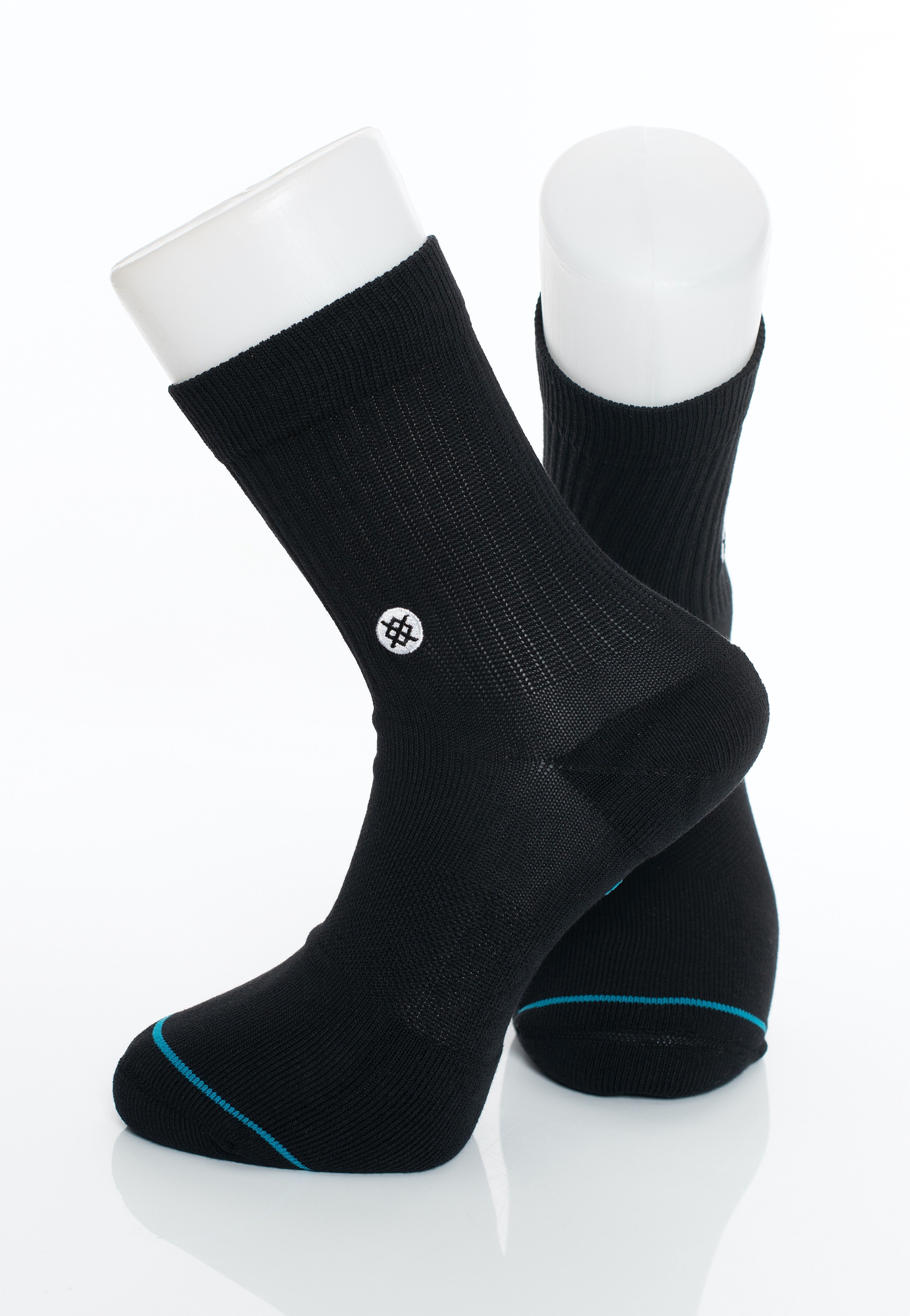 Stance - Icon Quarter Pack Of 3 Black - Socks | Neutral-Image
