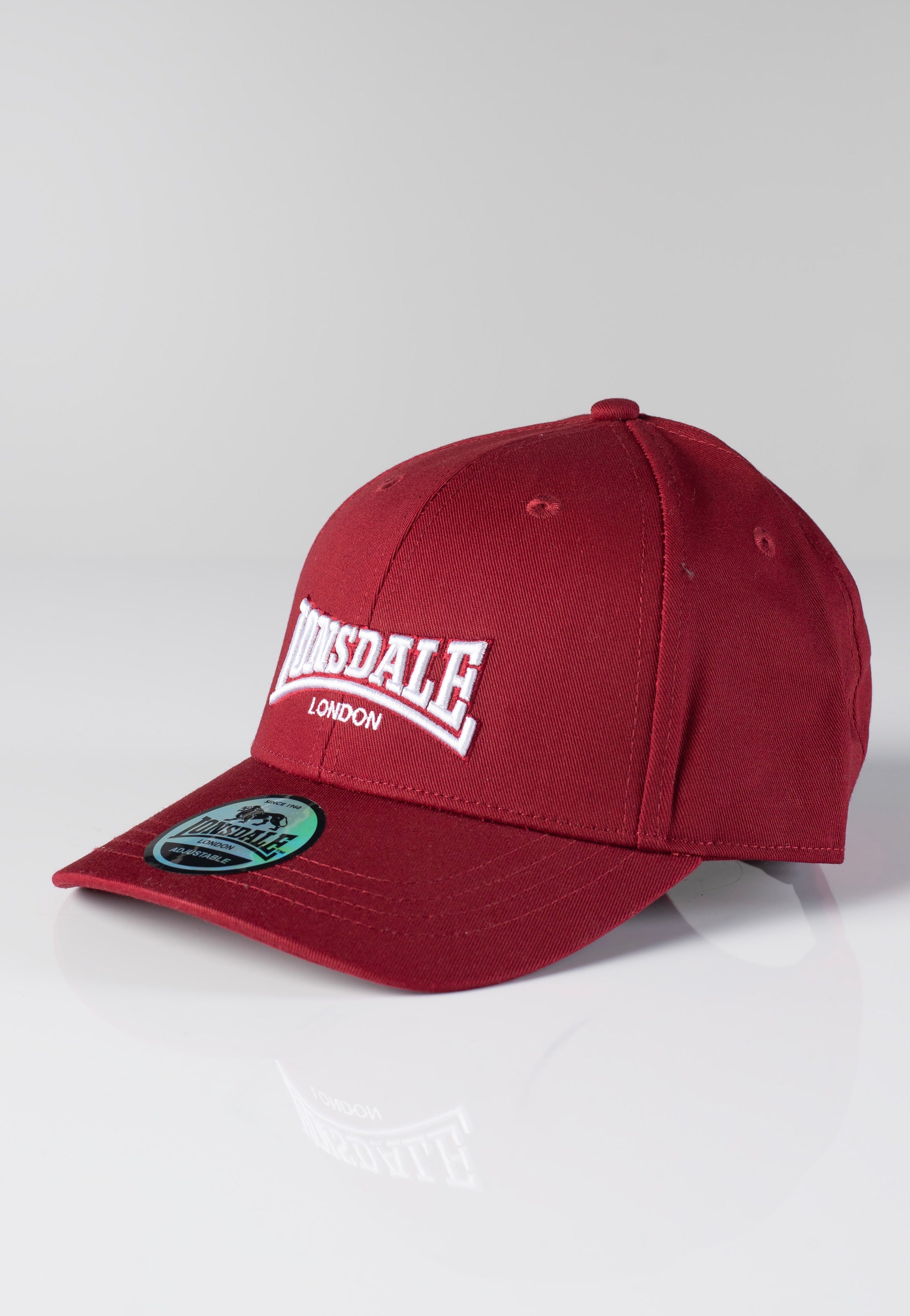 Lonsdale - New Classic Burgundy - Cap | Neutral-Image