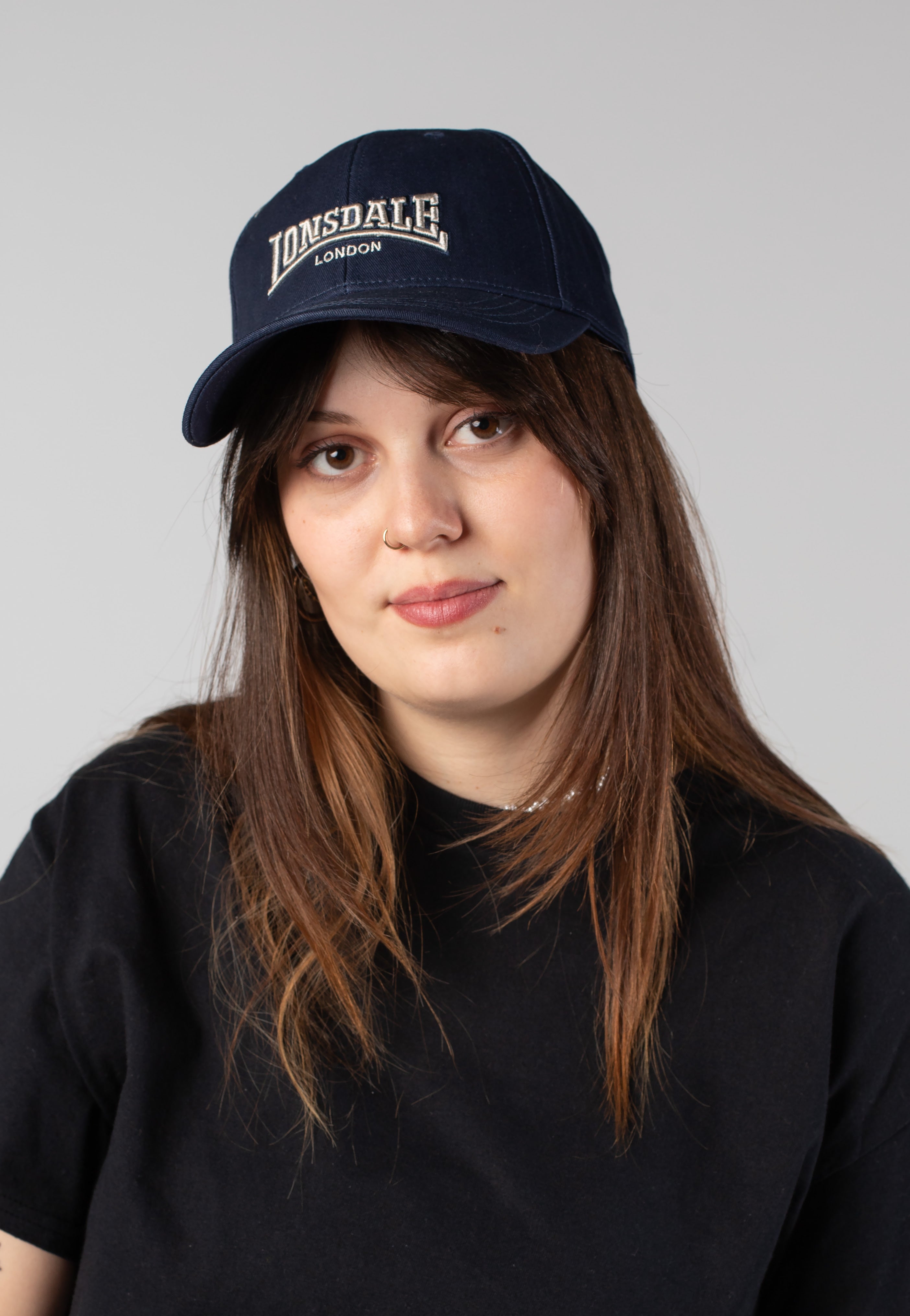 Lonsdale - New Classic Navy/White - Cap | Neutral-Image