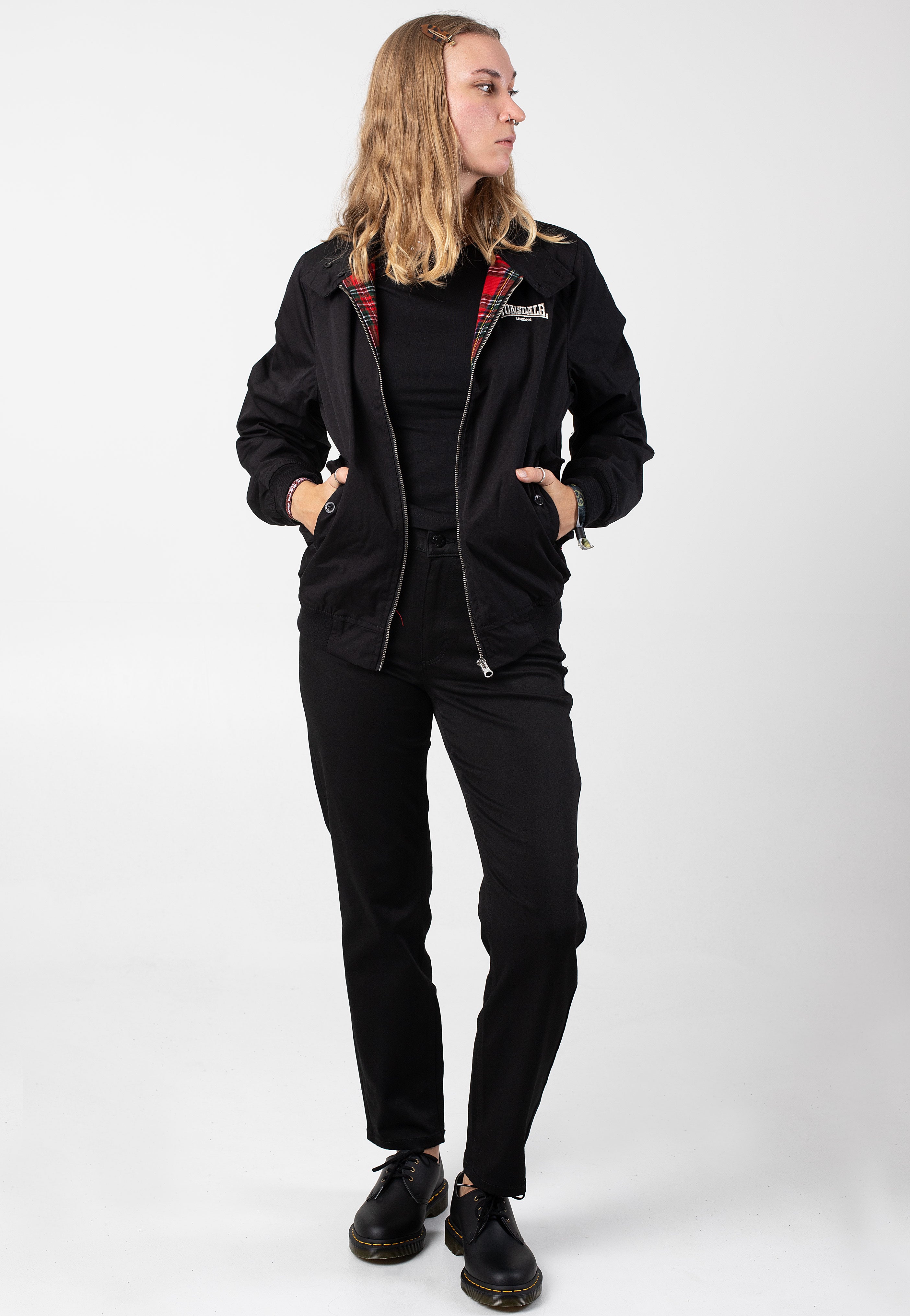 Lonsdale - Rodeen Black/Silver - Jacket | Women-Image