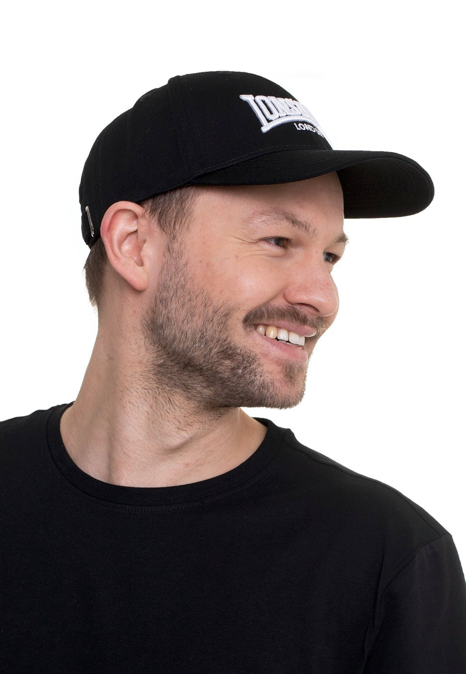 Lonsdale - Wigston Black - Cap | Neutral-Image