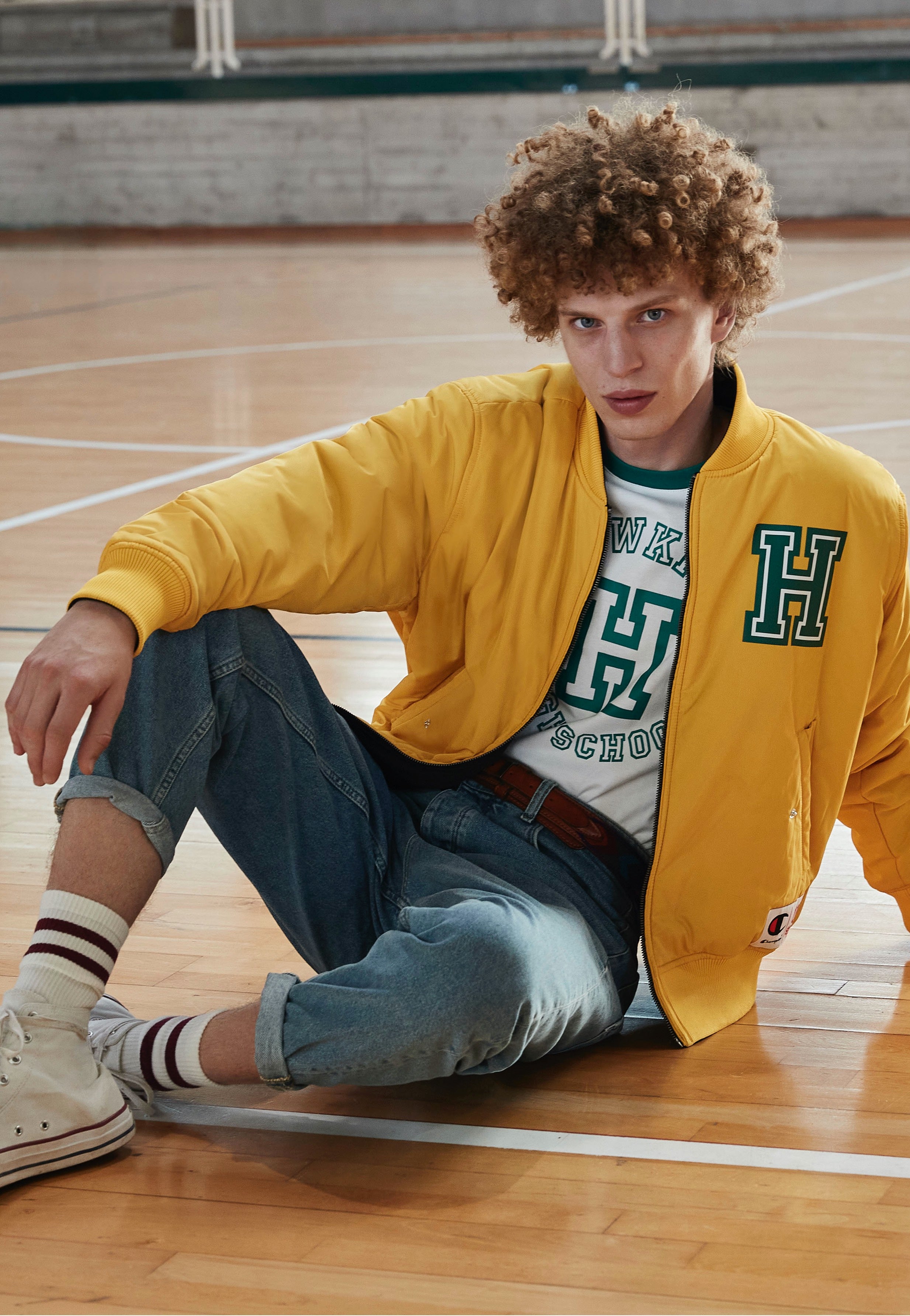 Champion x Stranger Things - Bomber CTR/NBK - Jacket | Men-Image