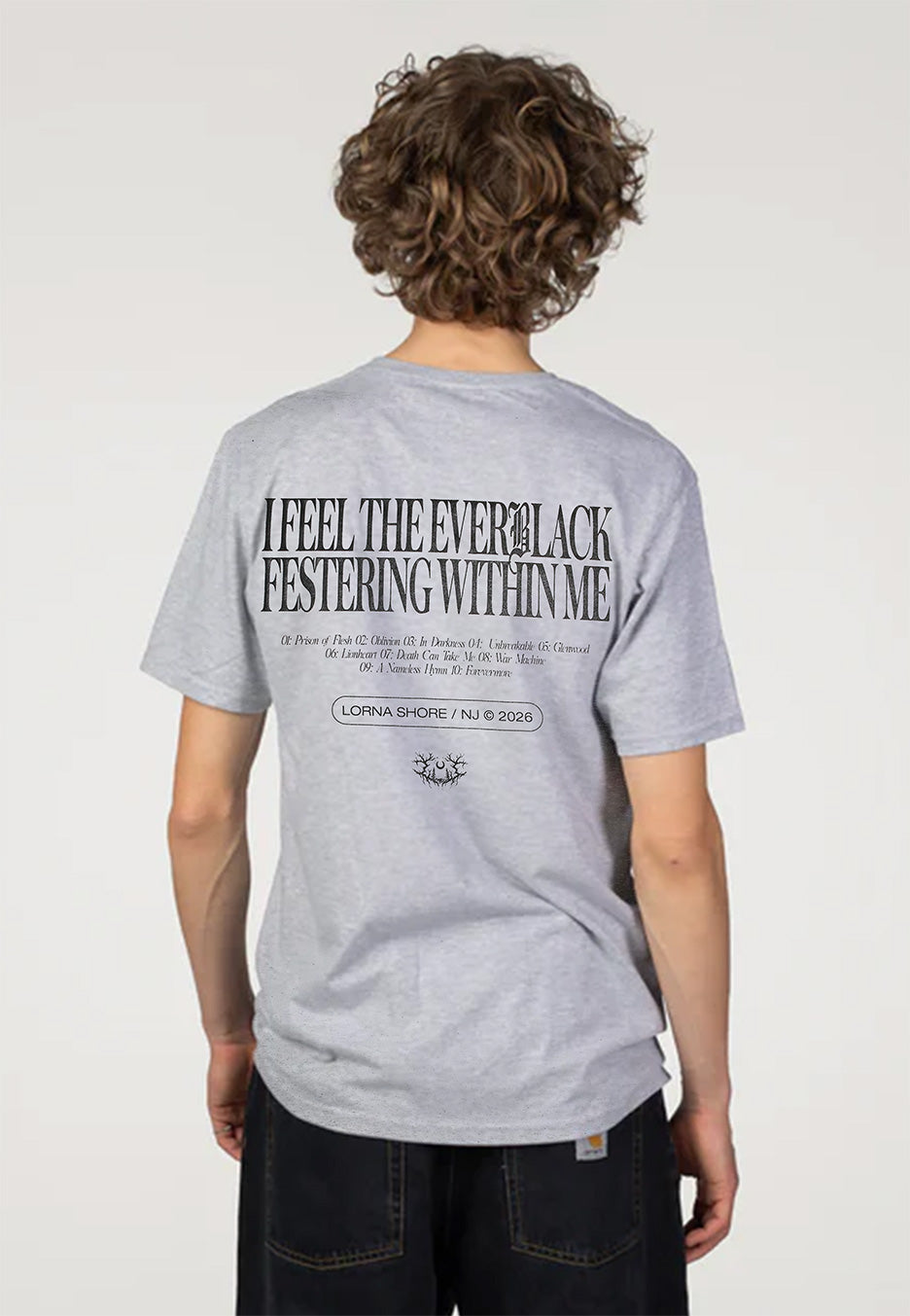 Lorna Shore - Everblack OE Sportsgrey - T-Shirt | Men-Image