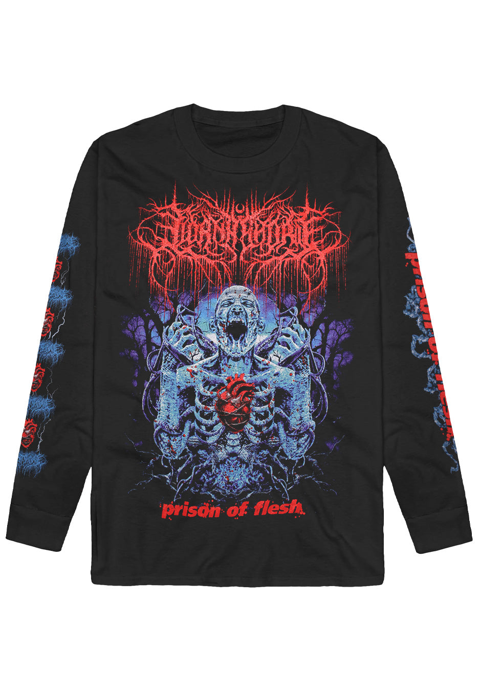 Lorna Shore - Prison Of Flesh - Longsleeve | Neutral-Image