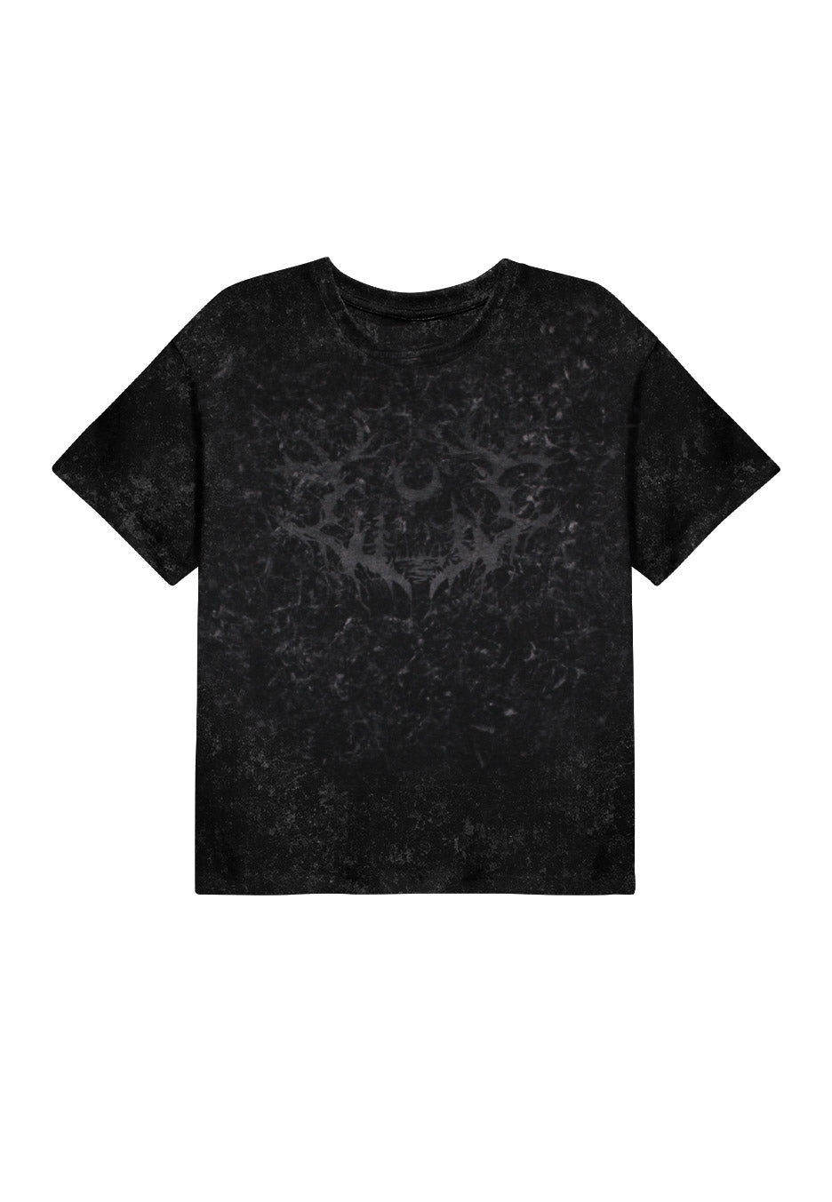 Lorna Shore - Sigil Acid Washed Crop - Girly | Neutral-Image