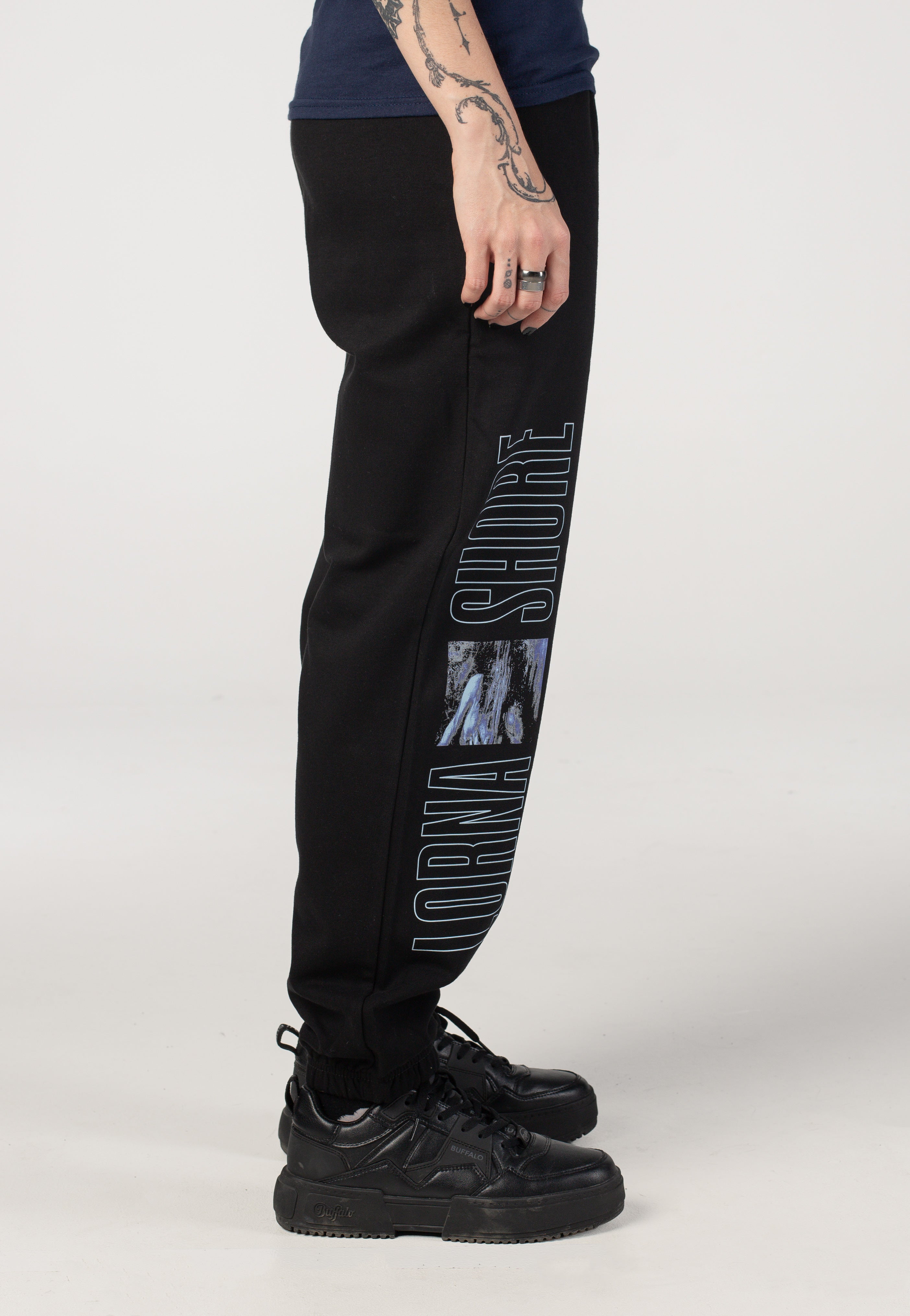 Lorna Shore - Blue Skull - Sweatpants | Women-Image
