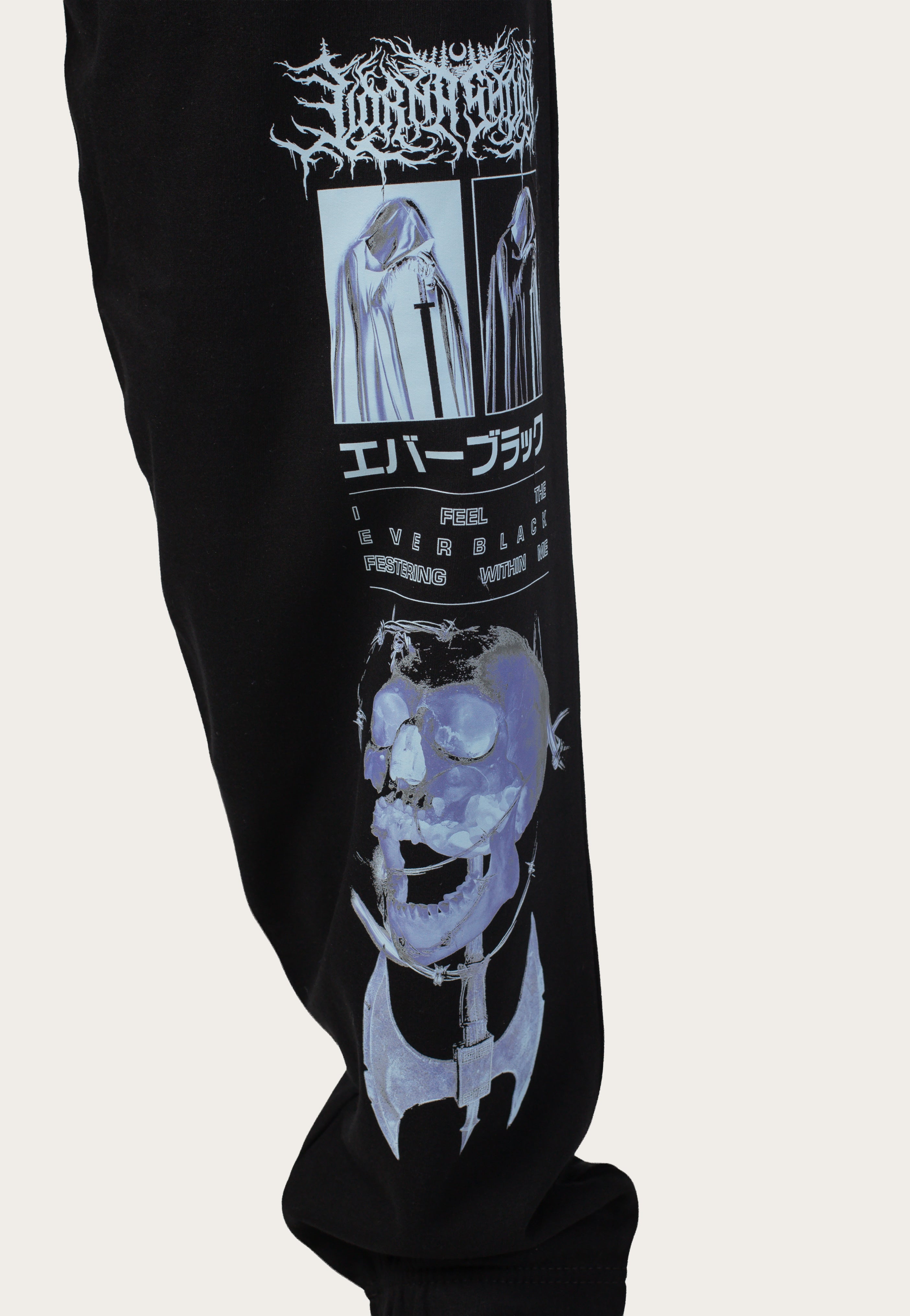 Lorna Shore - Blue Skull - Sweatpants | Men-Image