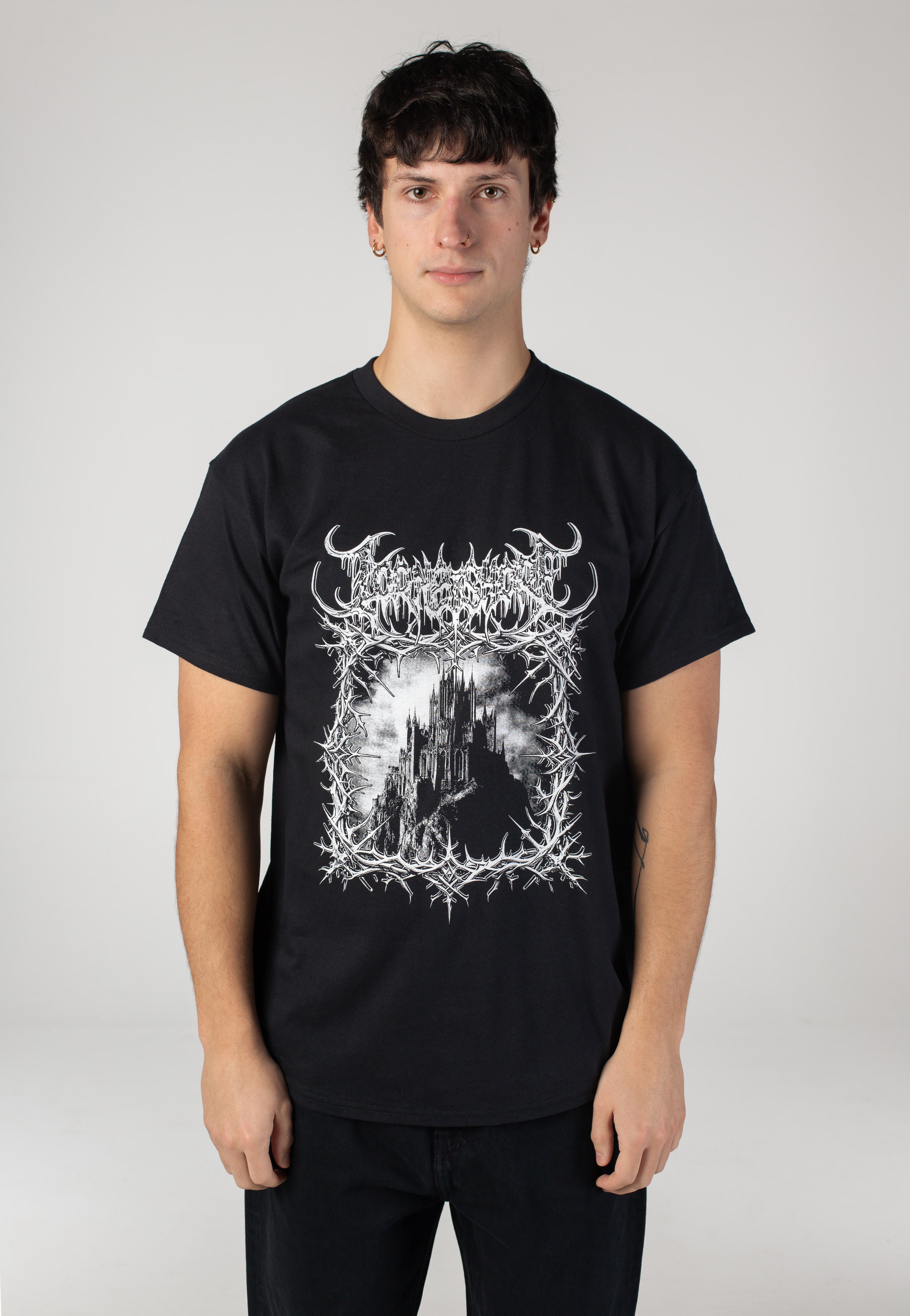 【新品☆正規品】LORNA SHORE バンドT サイズXL 黒 ロックT Lorna Shore Castle - T-Shirt | Impericon