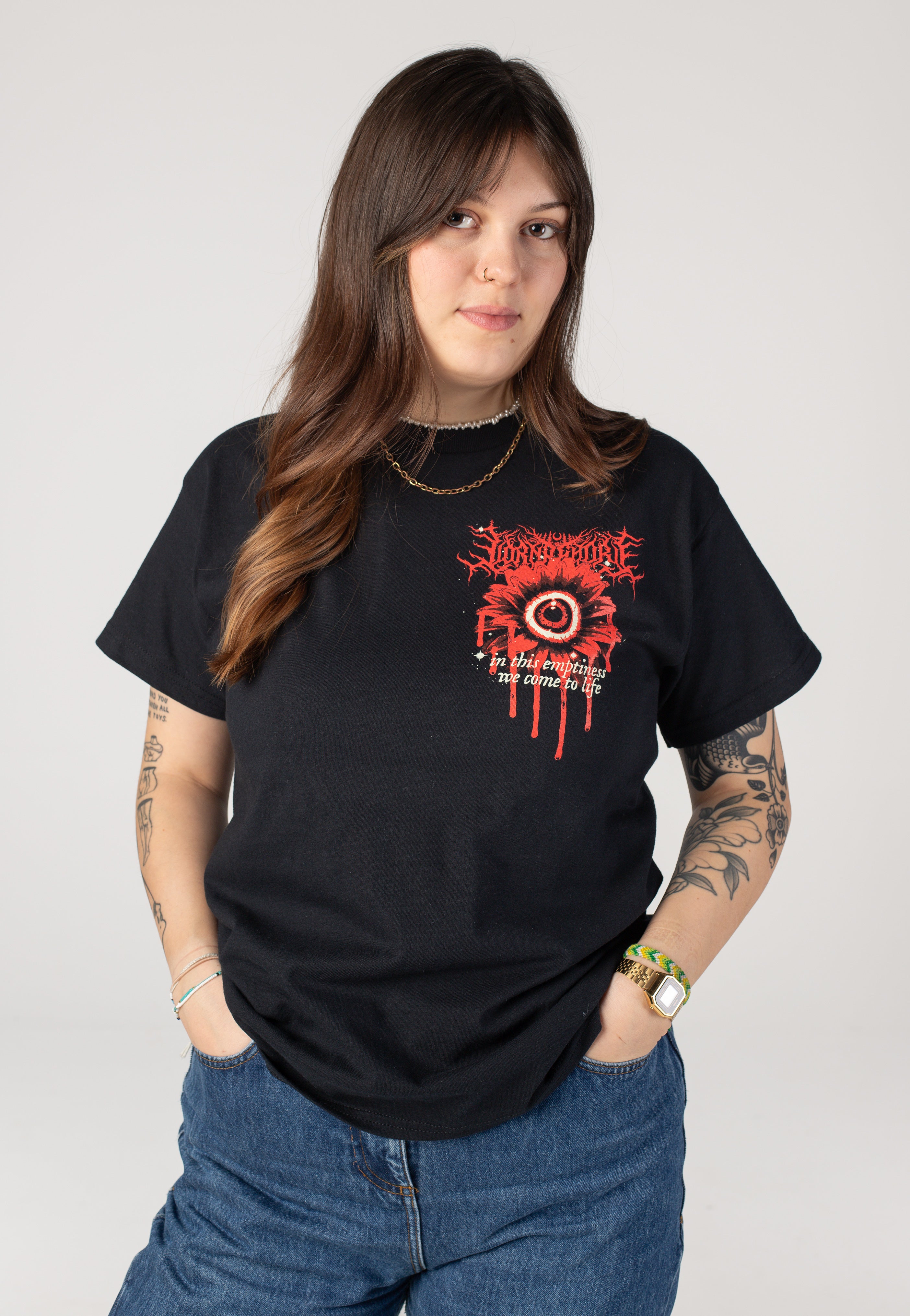 Lorna Shore Darkness Flower - T-Shirt | Impericon
