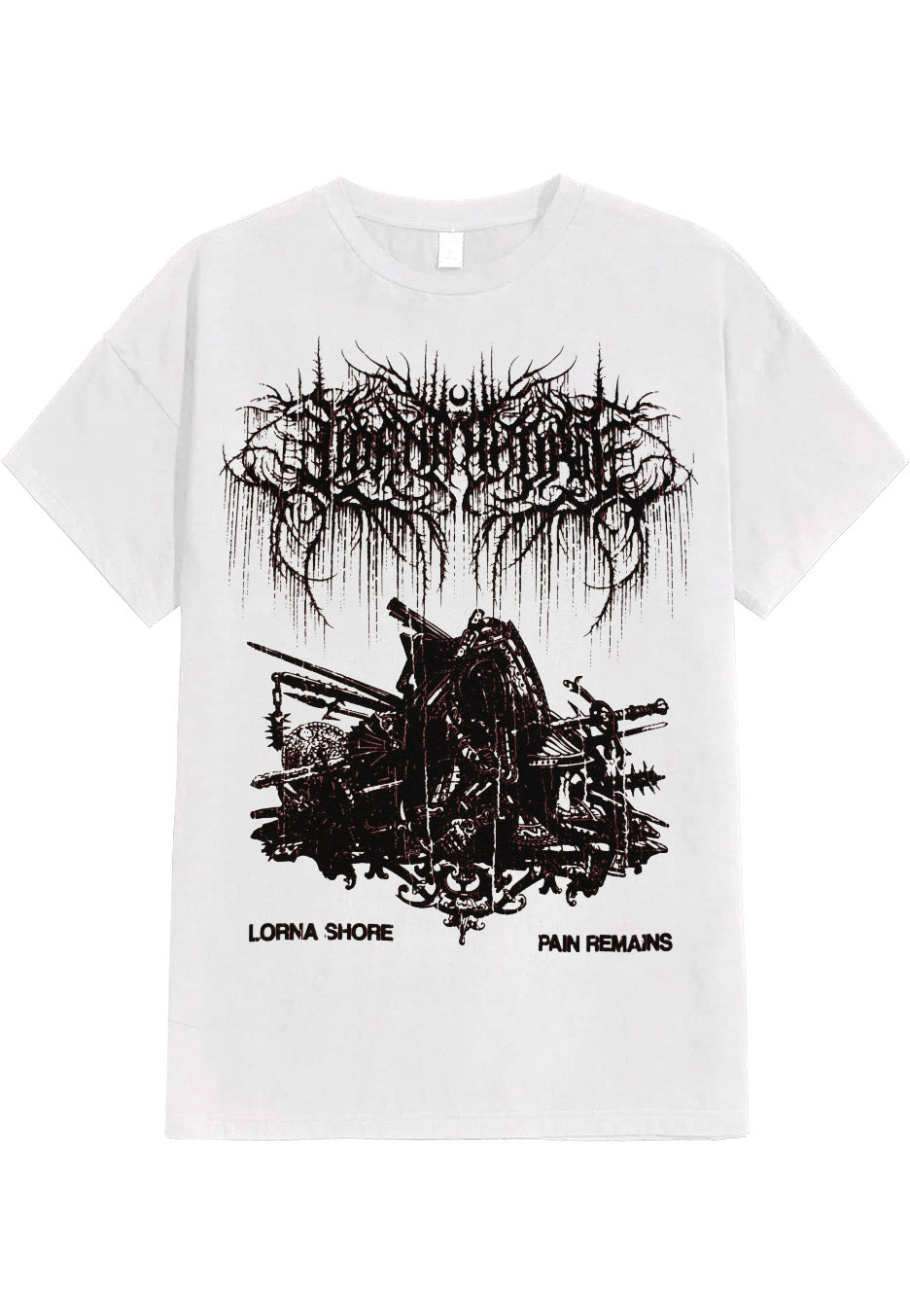 Lorna Shore - Edens End White - T-Shirt | Neutral-Image