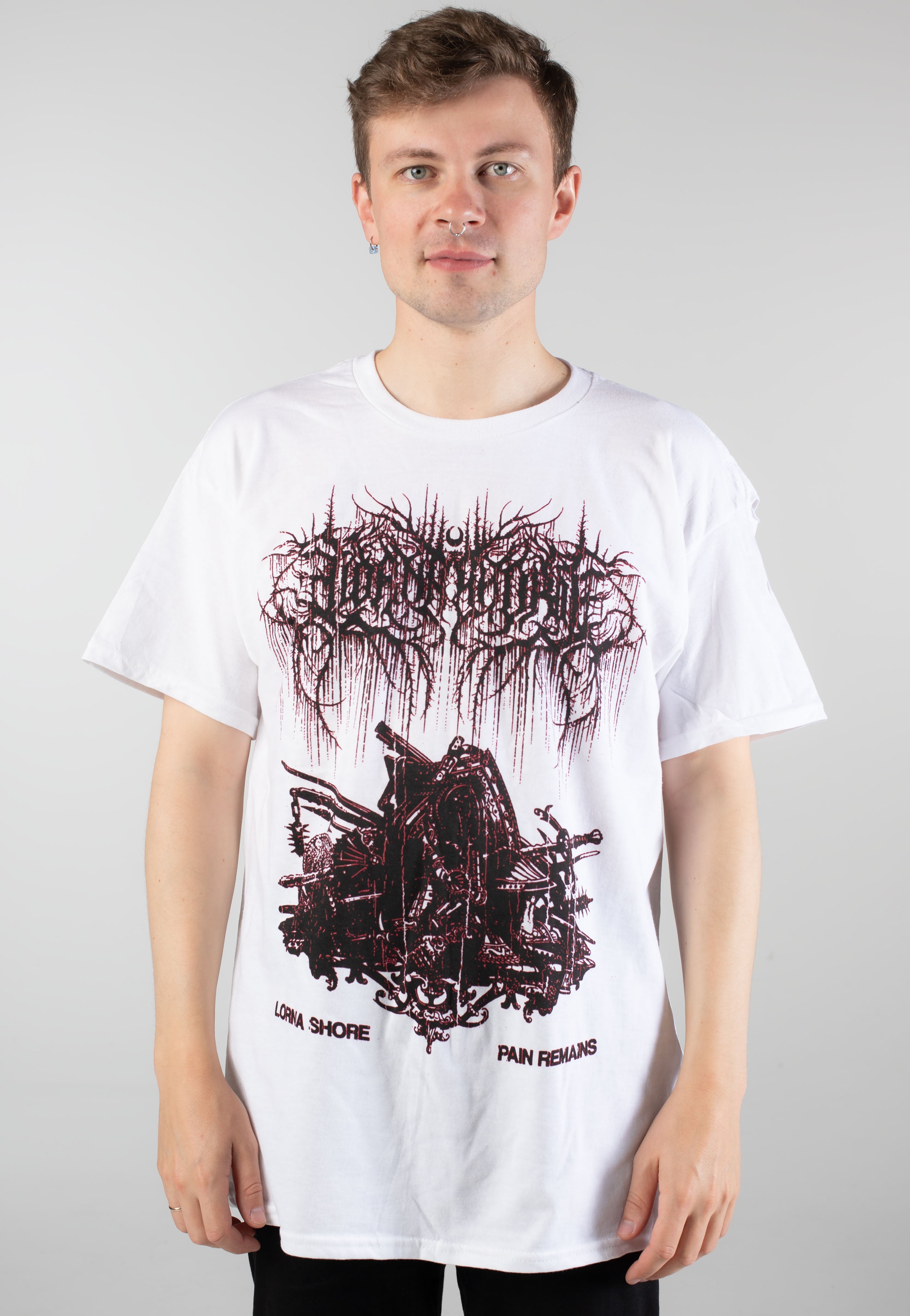 Lorna Shore - Edens End White - T-Shirt | Men-Image