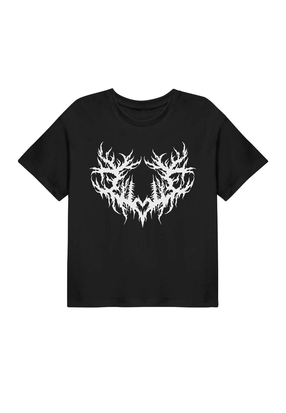 Lorna Shore - Heart Sigil Crop - Girly | Neutral-Image