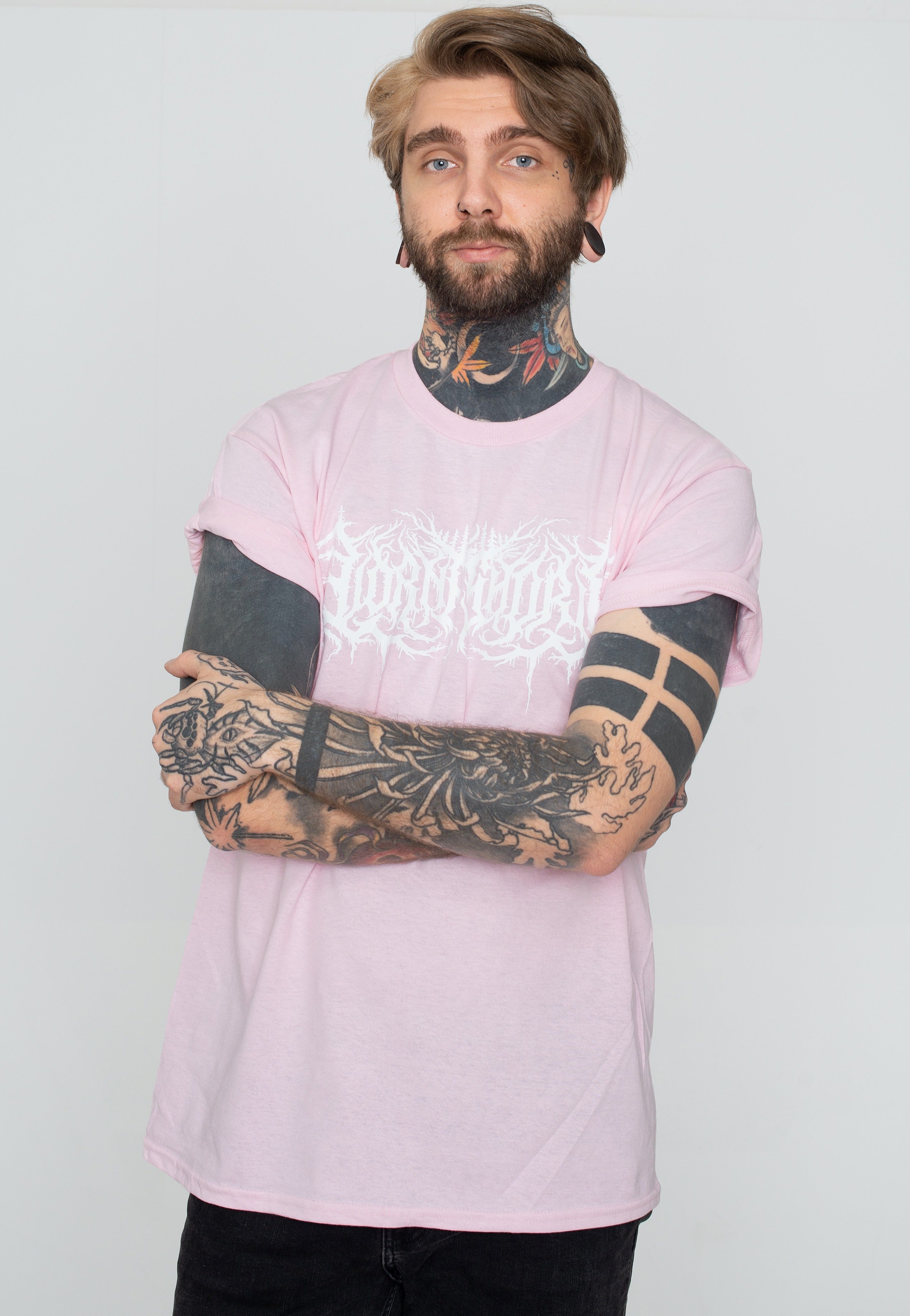 Lorna Shore - Logo Light Pink - T-Shirt | Men-Image