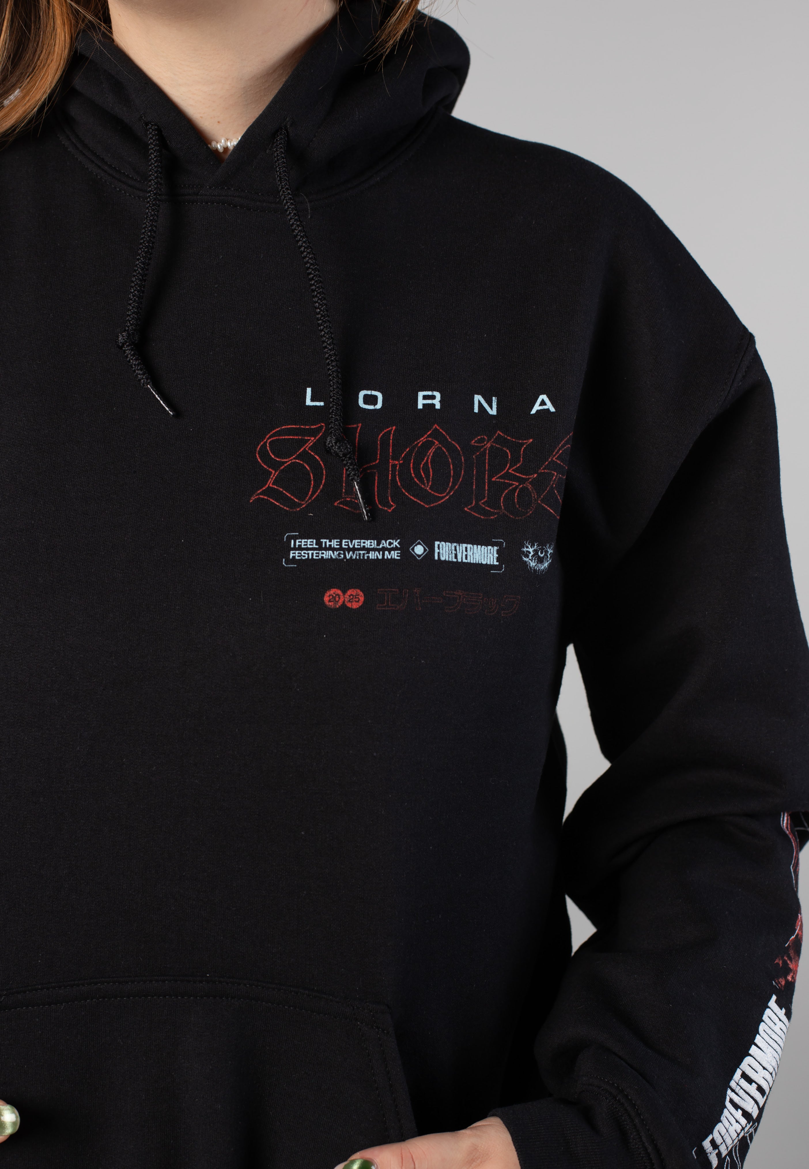 Lorna Shore - Red Skull - Hoodie | Women-Image
