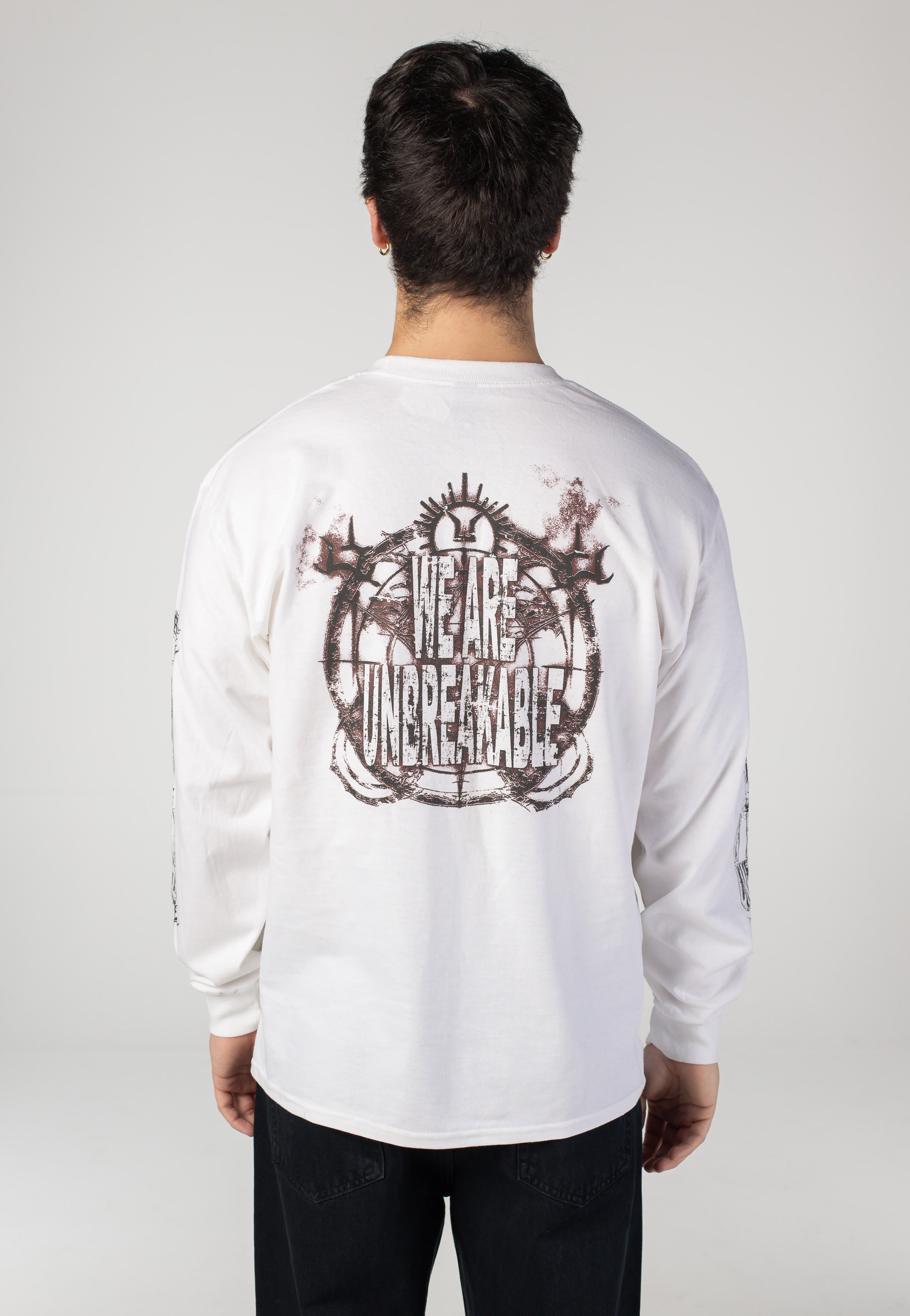 Lorna Shore - Unbreakable White - Longlseeve | Men-Image