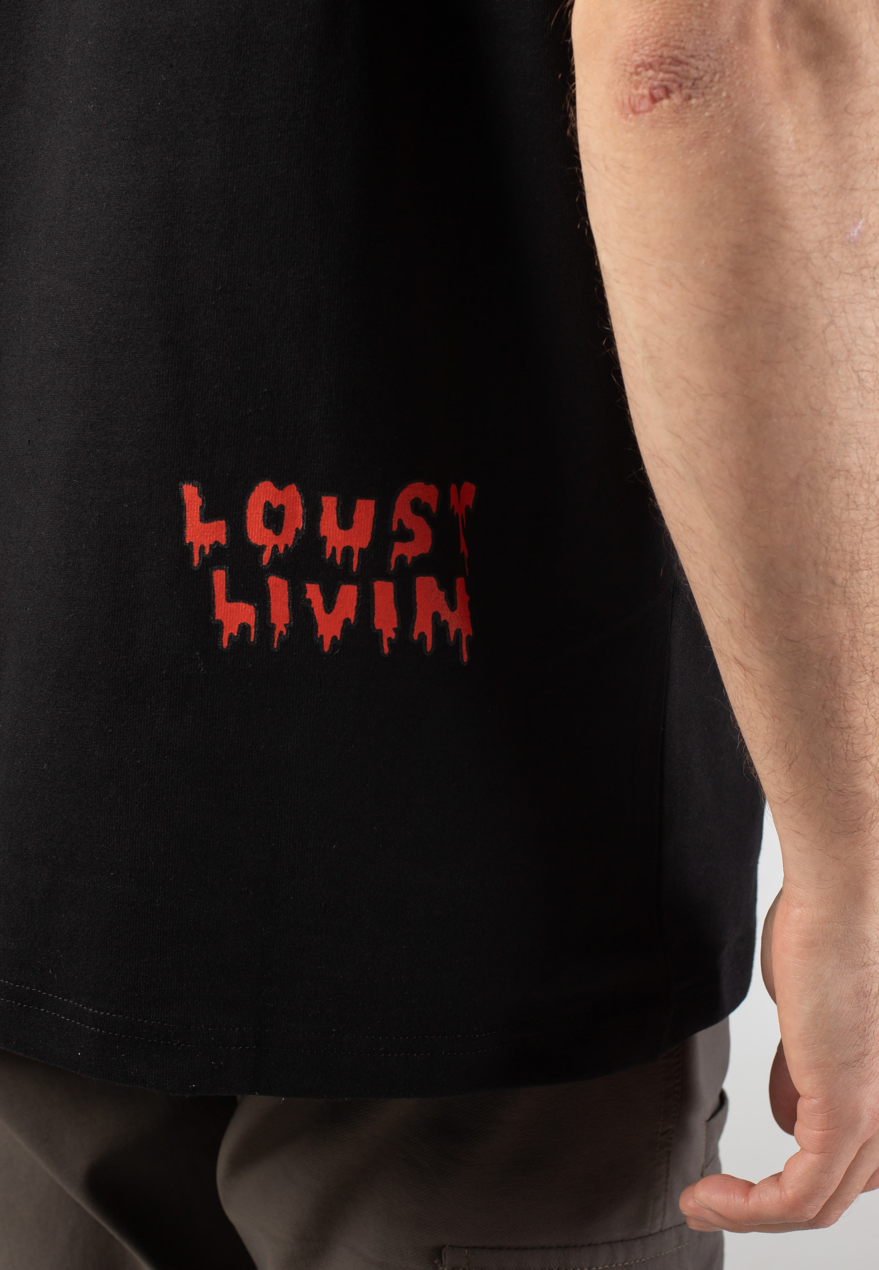 Lousy Livin - Cat Black - T-Shirt | Men-Image