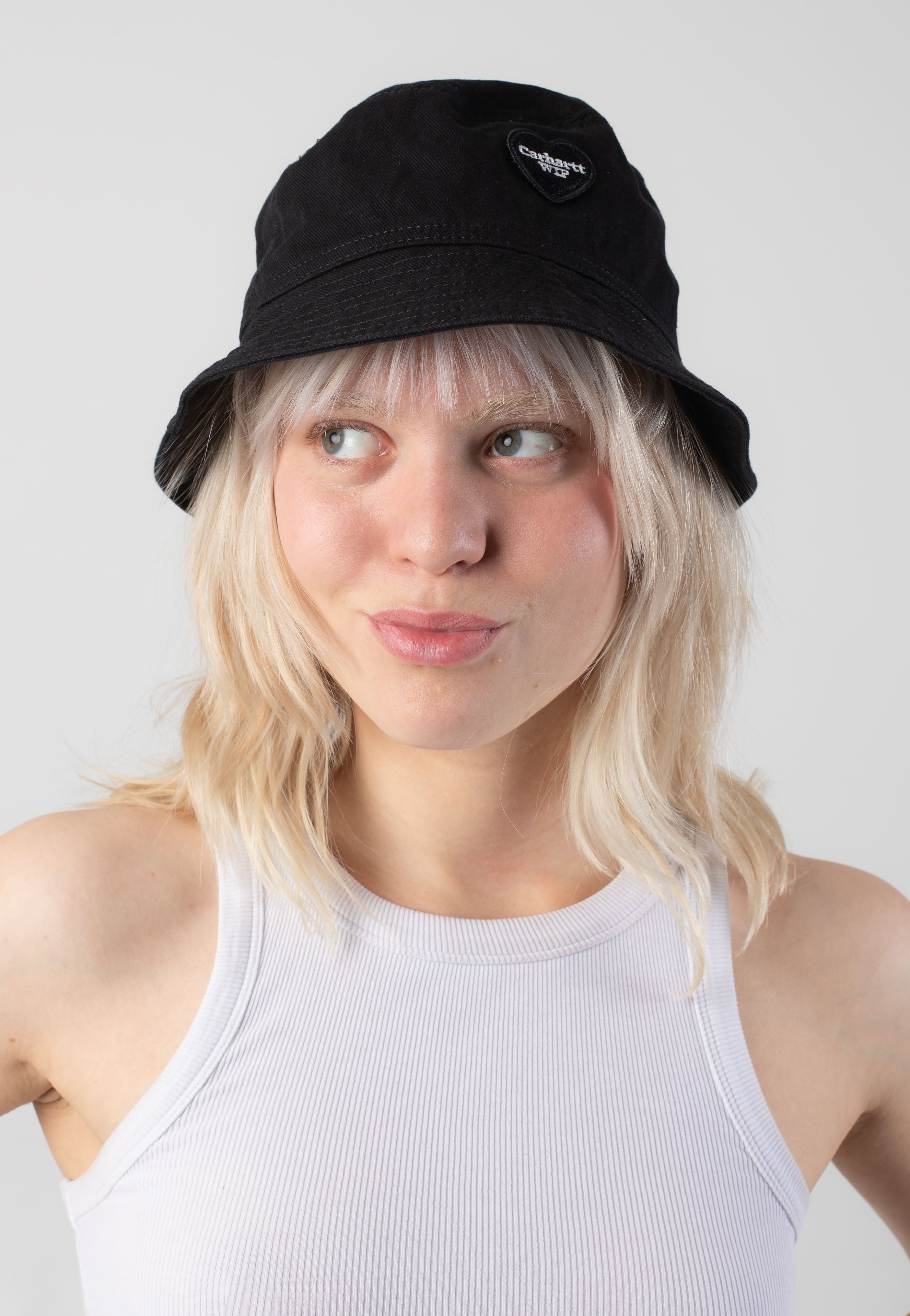 Carhartt WIP - Drewe Rinsed Black - Bucket Hat | Neutral-Image