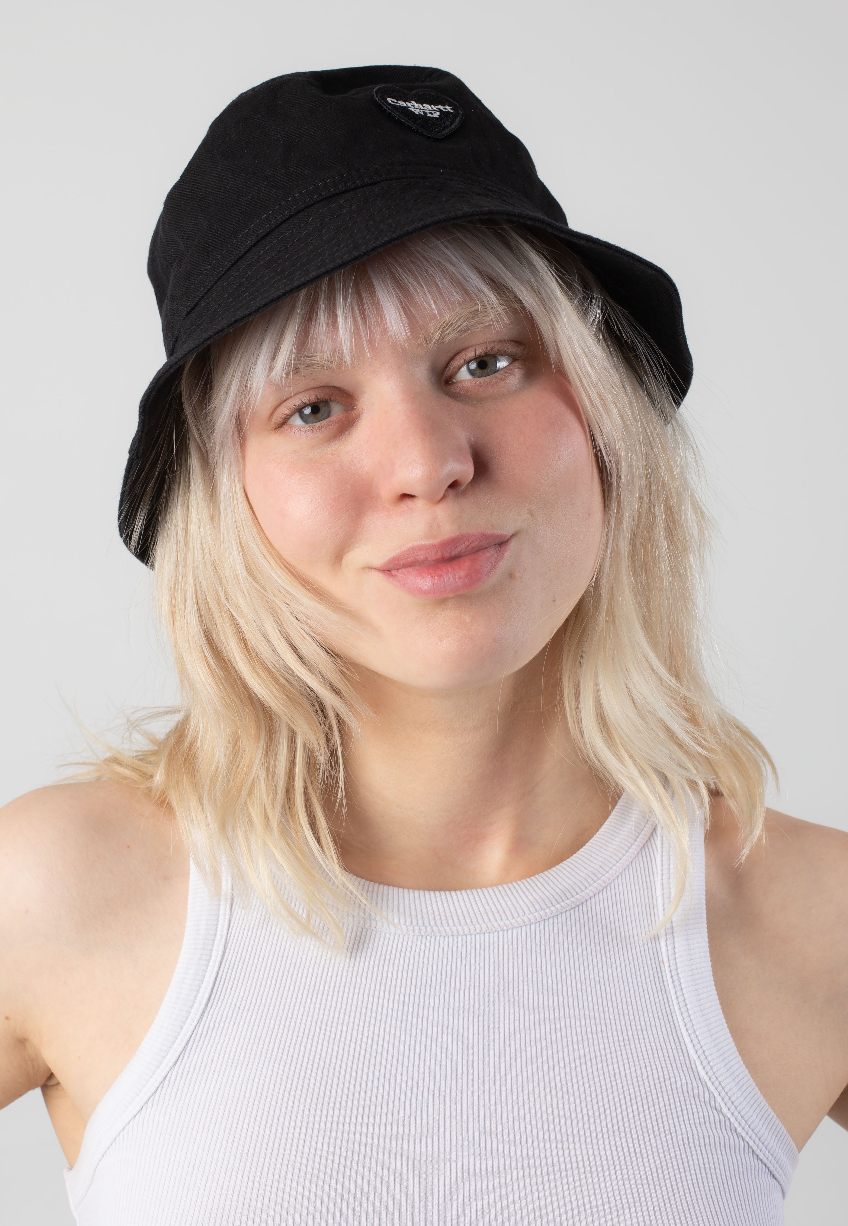 Carhartt WIP - Drewe Rinsed Black - Bucket Hat | Neutral-Image