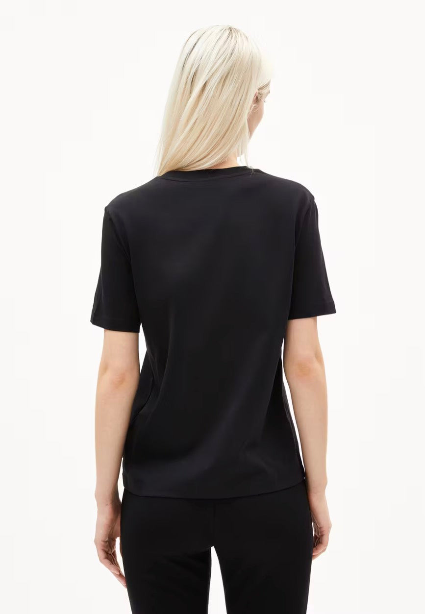 Armedangels - Lualaa Black - T-Shirt | Women-Image