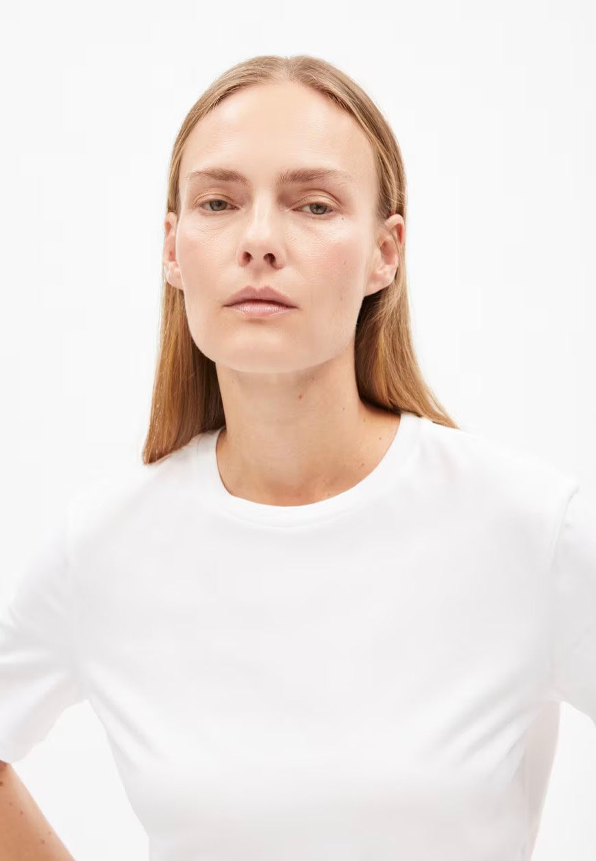 Armedangels - Lualaa White - T-Shirt | Women-Image