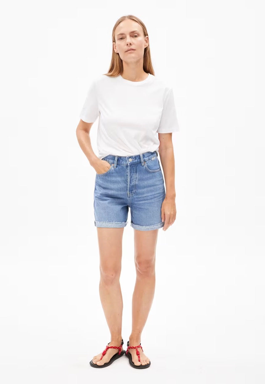 Armedangels - Lualaa White - T-Shirt | Women-Image