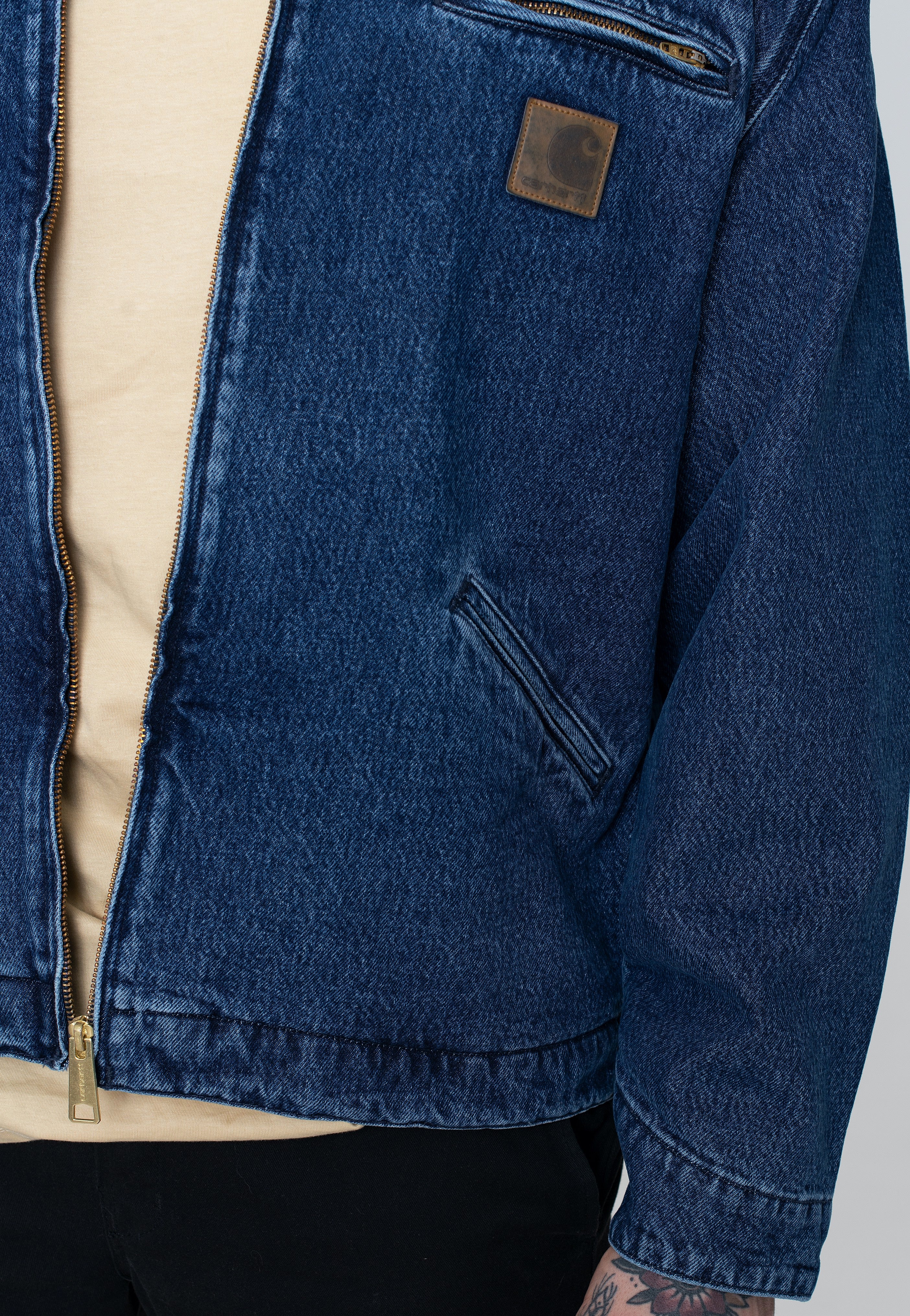 Carhartt WIP Rider Stone Washed Blue - Jacket | Impericon