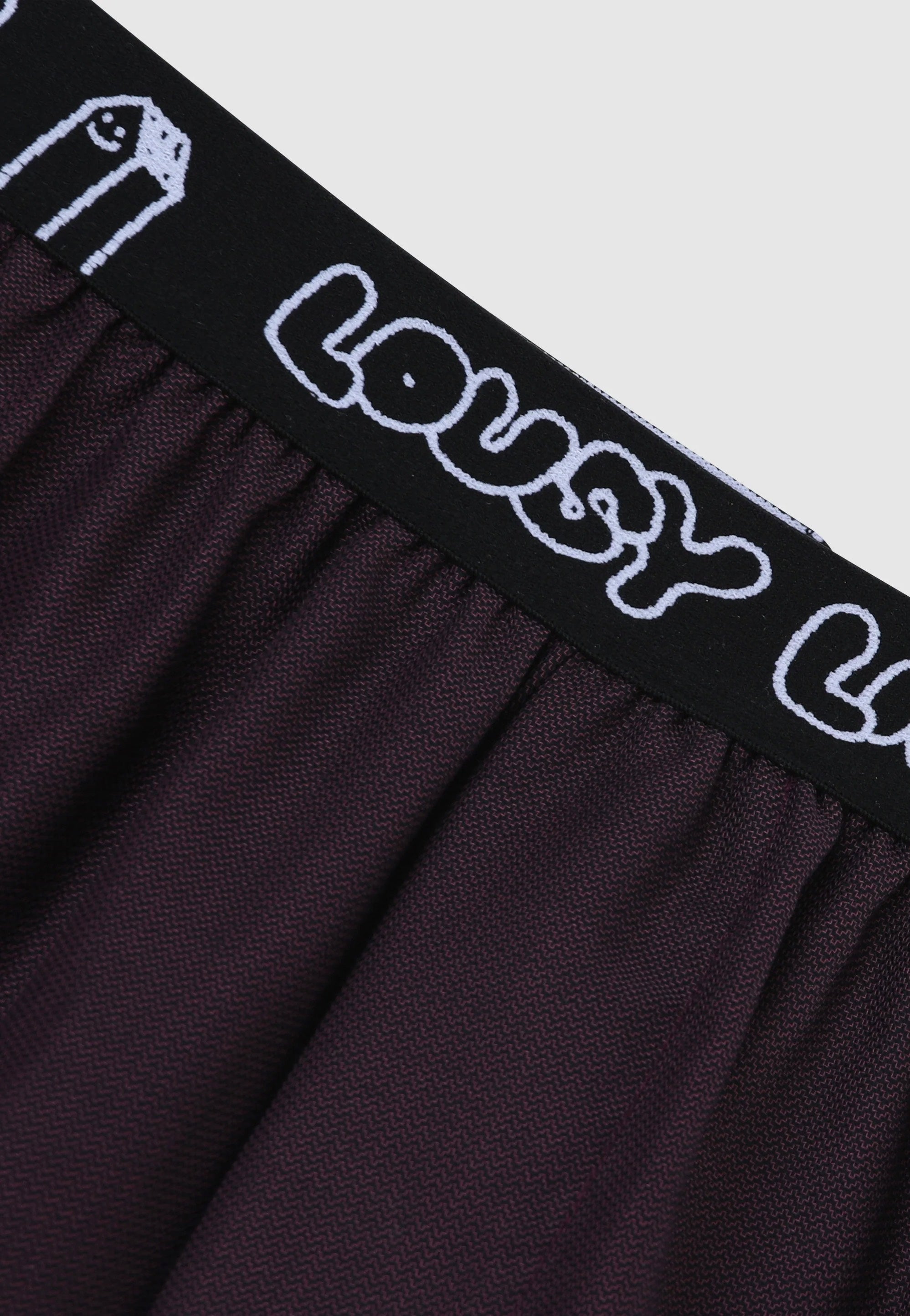 Lousy Livin - Boxerbriefs Pack Of 2 Herringbone Grey/Black - Boxershorts | Men-Image