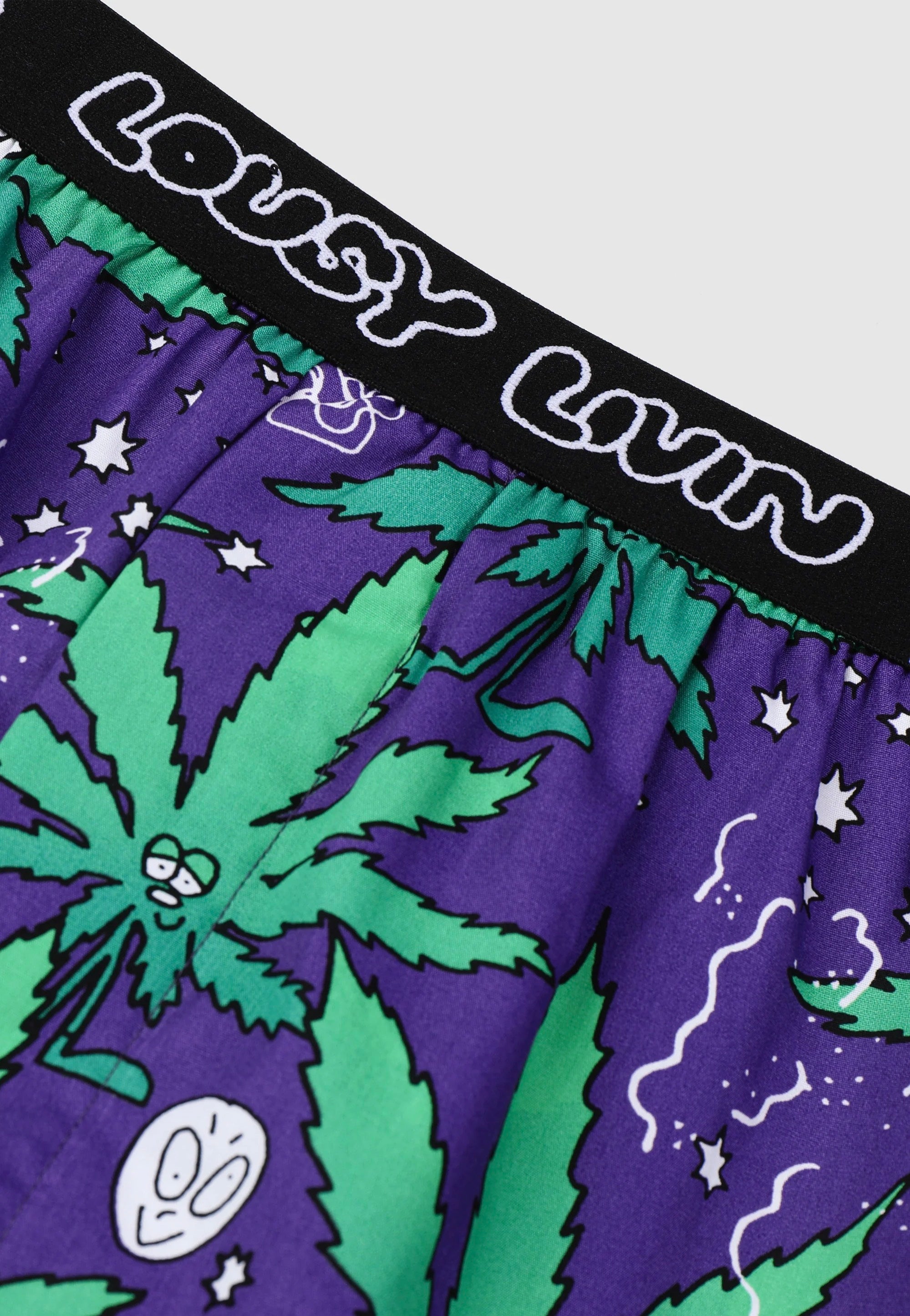 Lousy Livin - Outer Weedy Briefs Pack Of 2 Black - Boxershorts | Men-Image