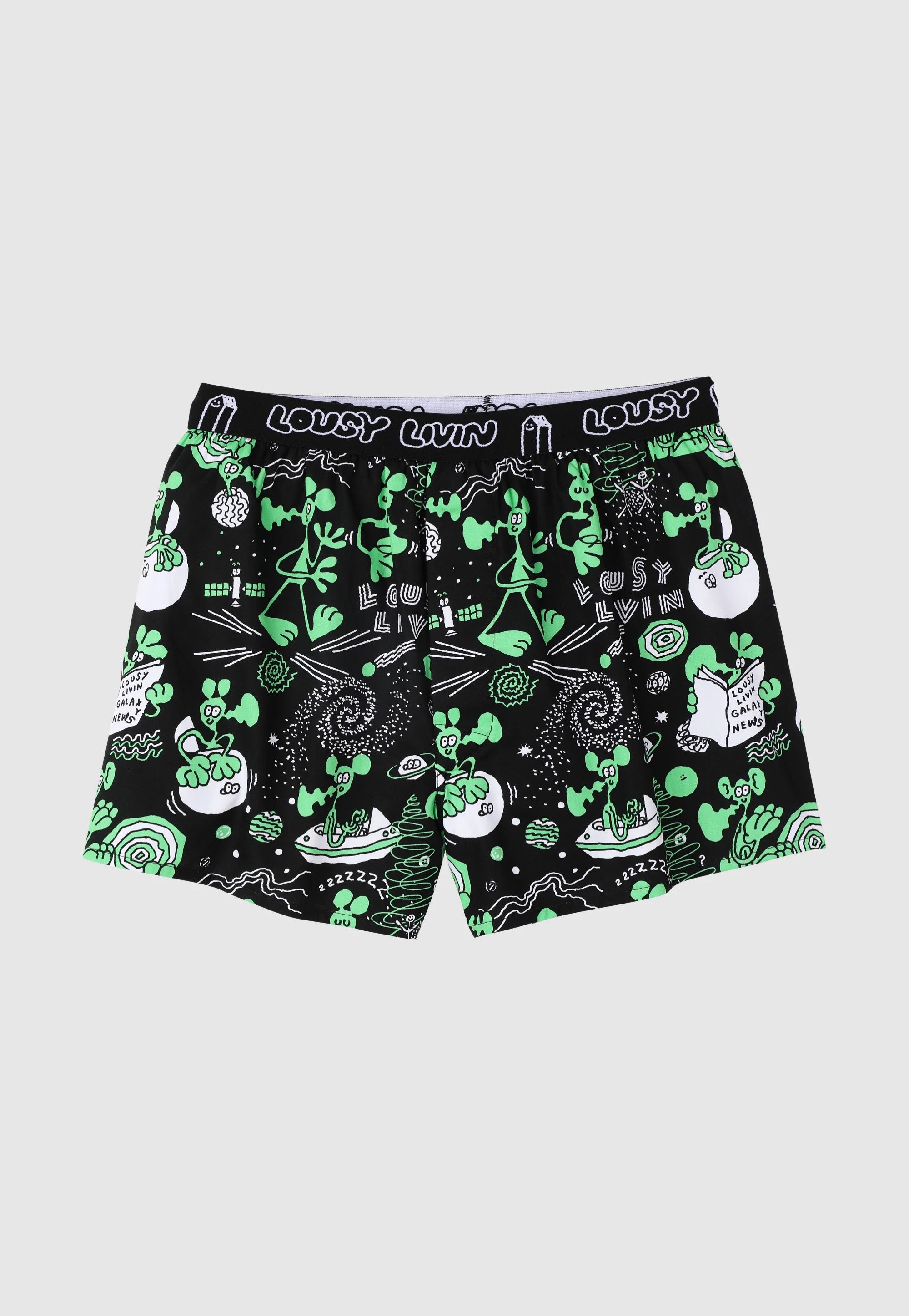 Lousy Livin - Outer Weedy Briefs Pack Of 2 Black - Boxershorts | Men-Image