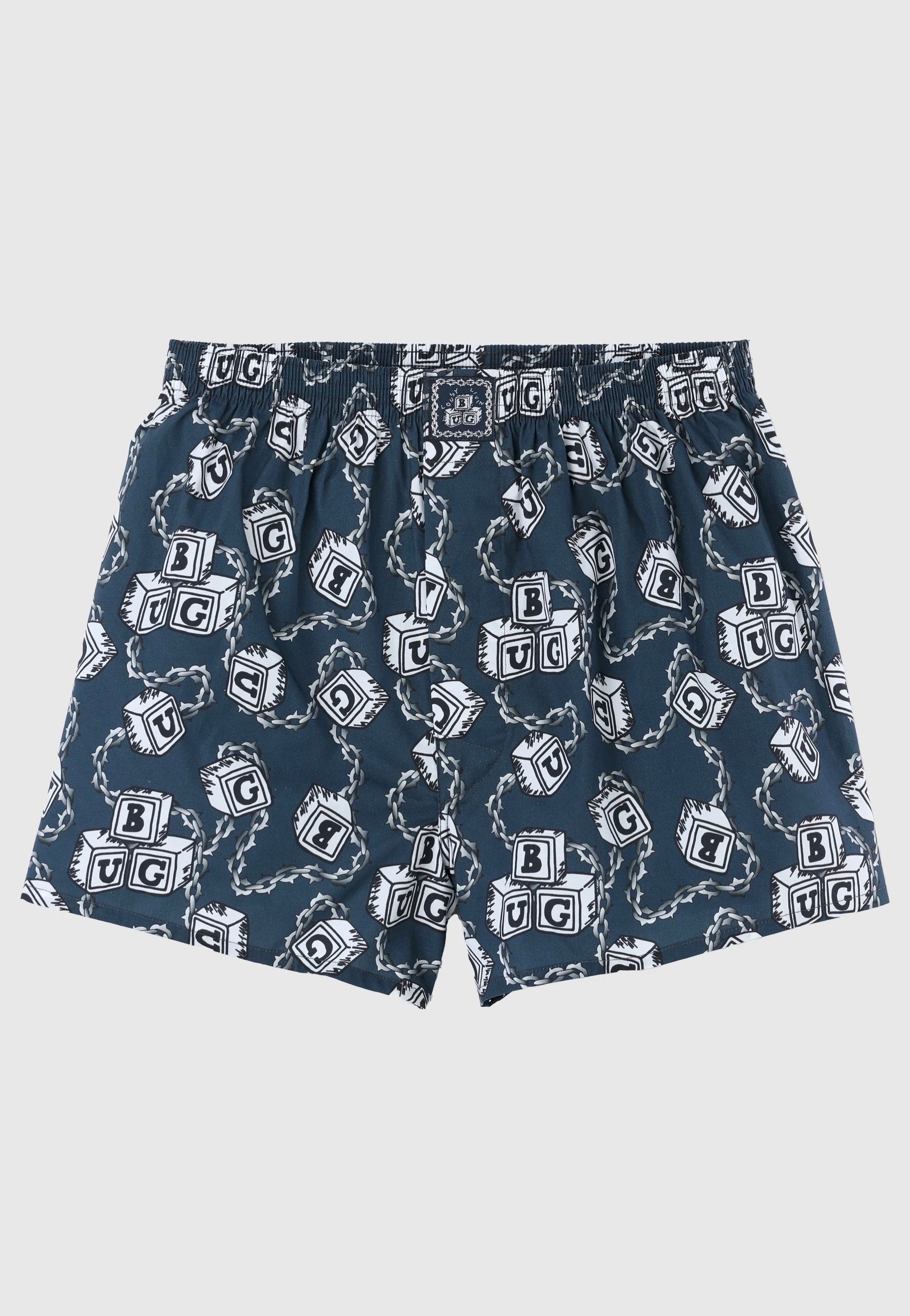 Lousy Livin - Bug Grey/Digital Print - Boxershorts | Men-Image