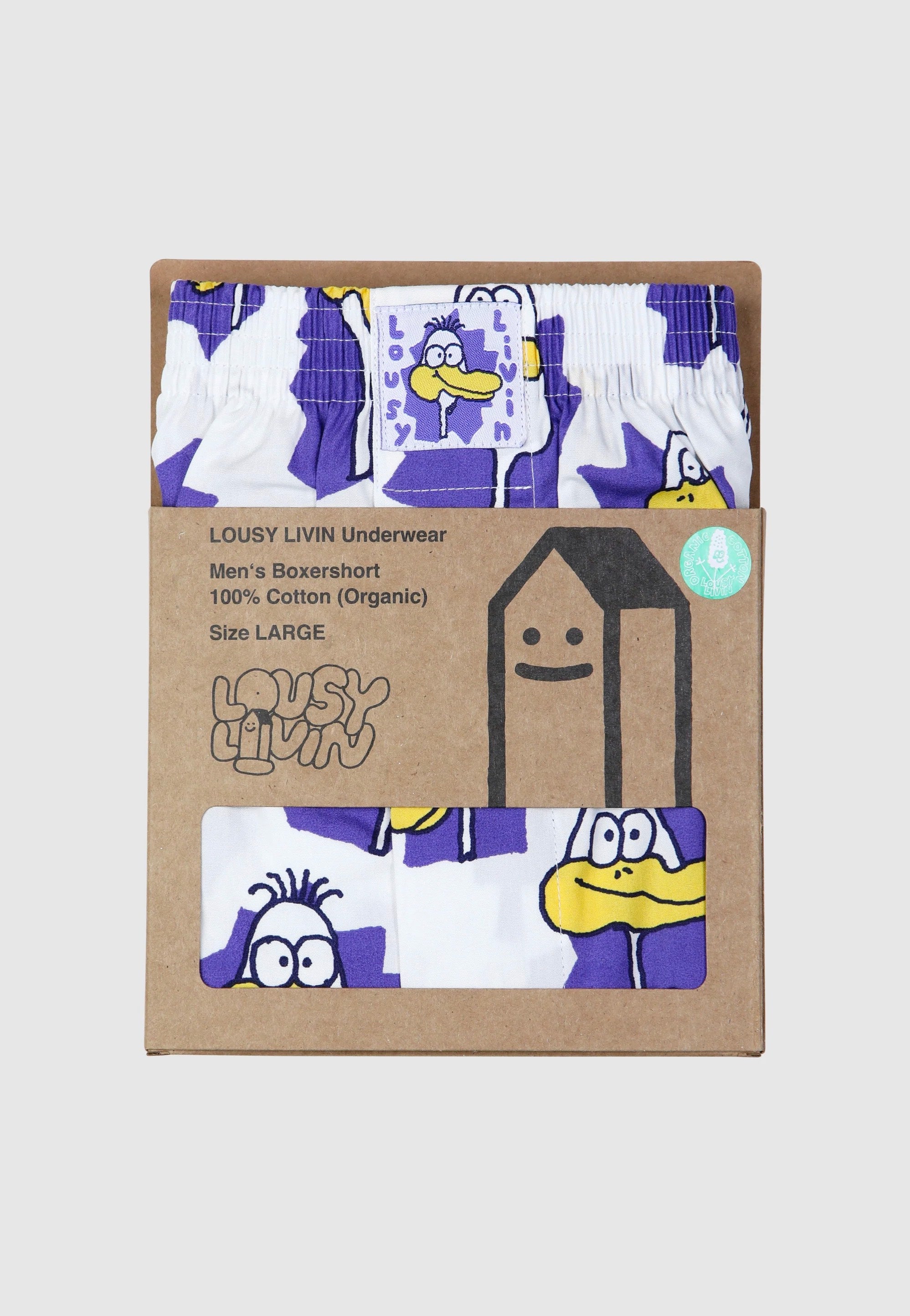 Lousy Livin - Ducks White - Boxershorts | Men-Image