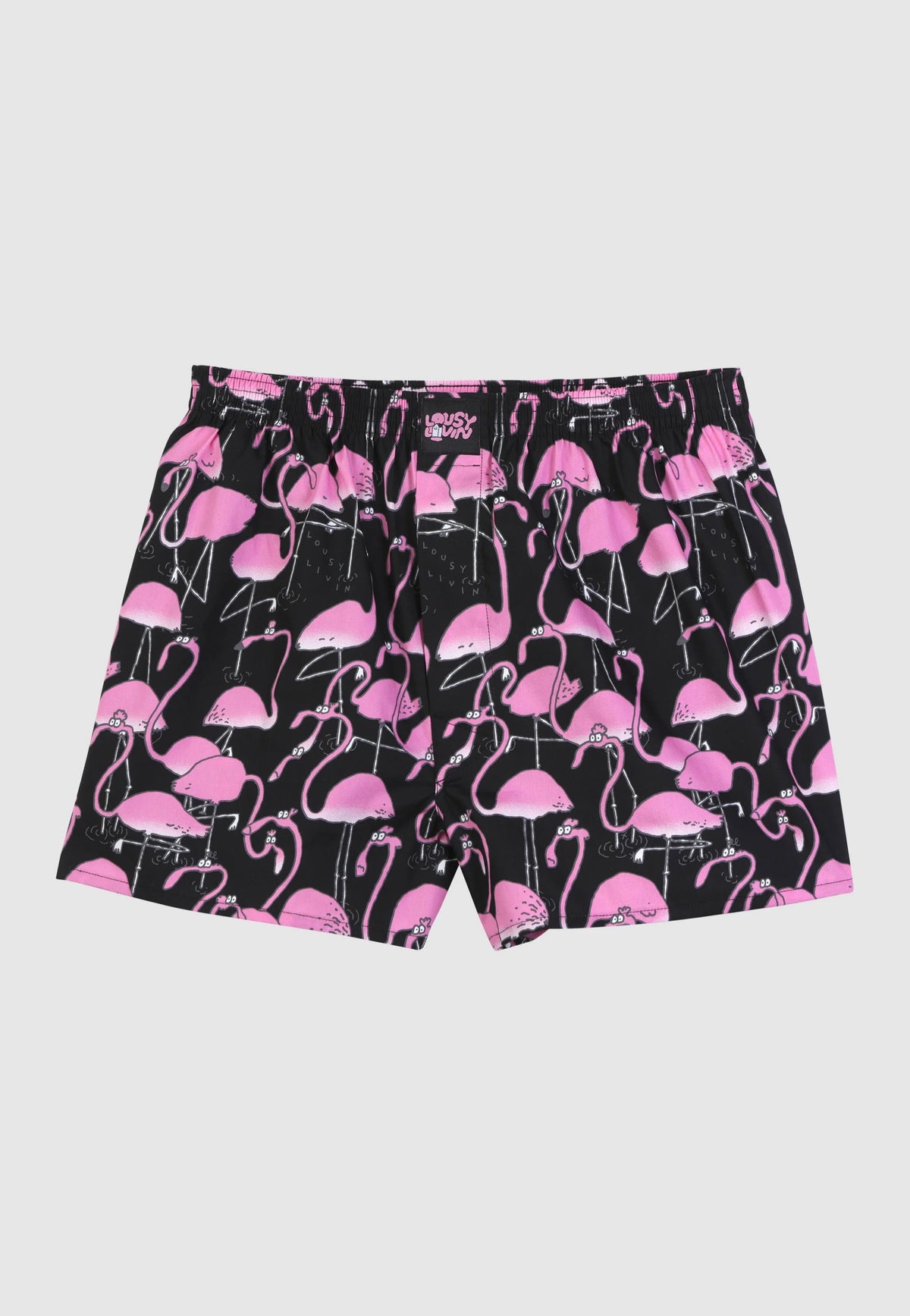 Lousy Livin Greater Flamingos Pack Of 3 Florida Boxer | Men-Image