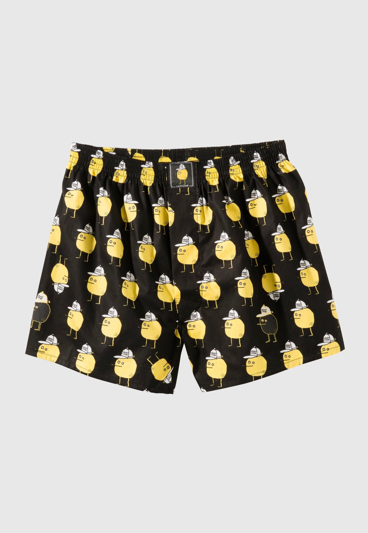 Lousy Livin Night Falls Pack Of 3 Black Boxershorts | Men-Image