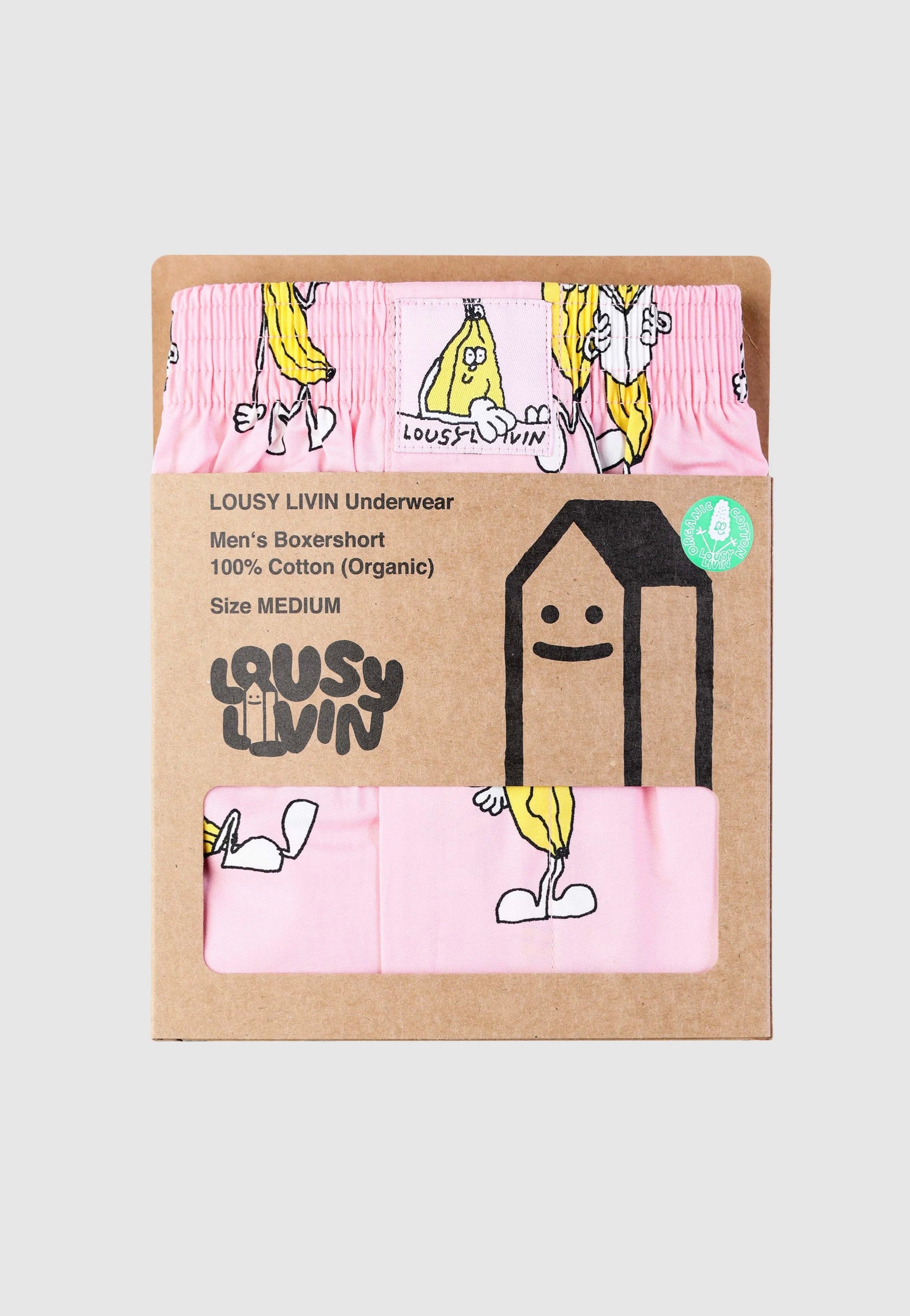 Lousy Livin - Pink Banana - Boxershorts | Men-Image