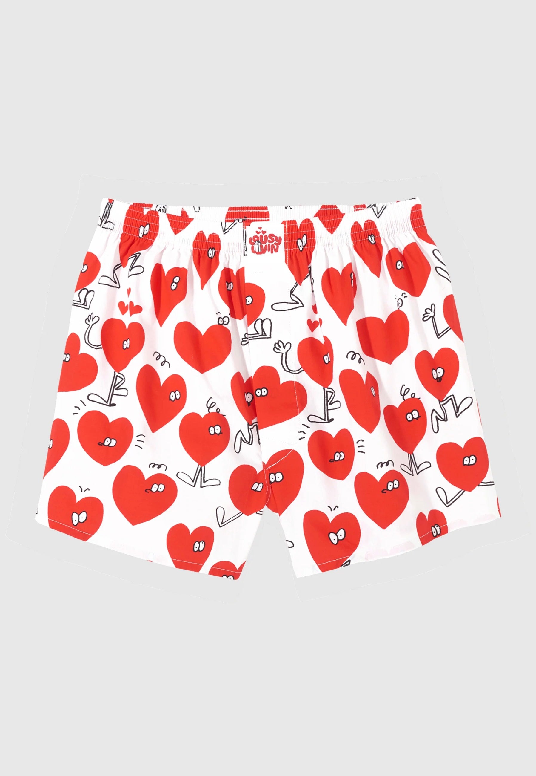 Lousy Livin - Valentines & Halloween Pack Of 2 Black/White - Boxershorts | Men-Image