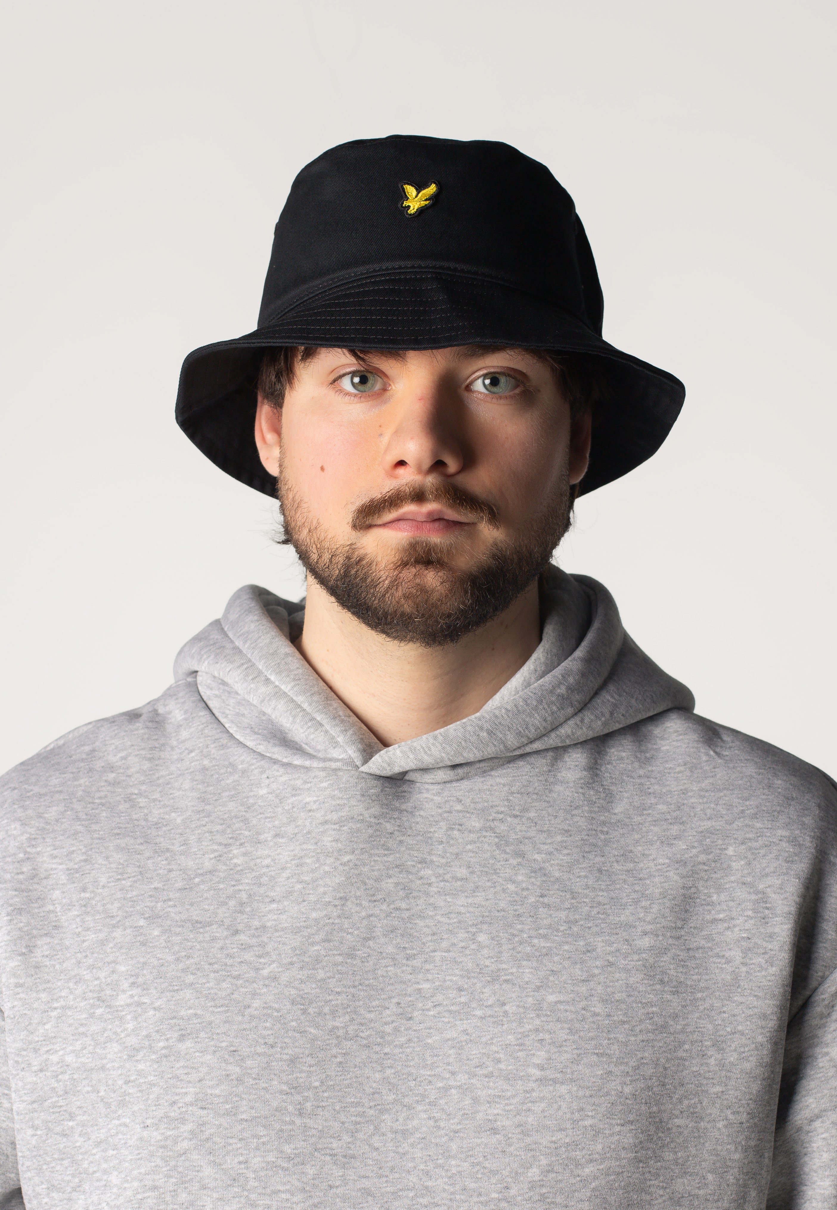 Lyle & Scott - Bucket Hat Jet Black - Bucket Hat | Neutral-Image