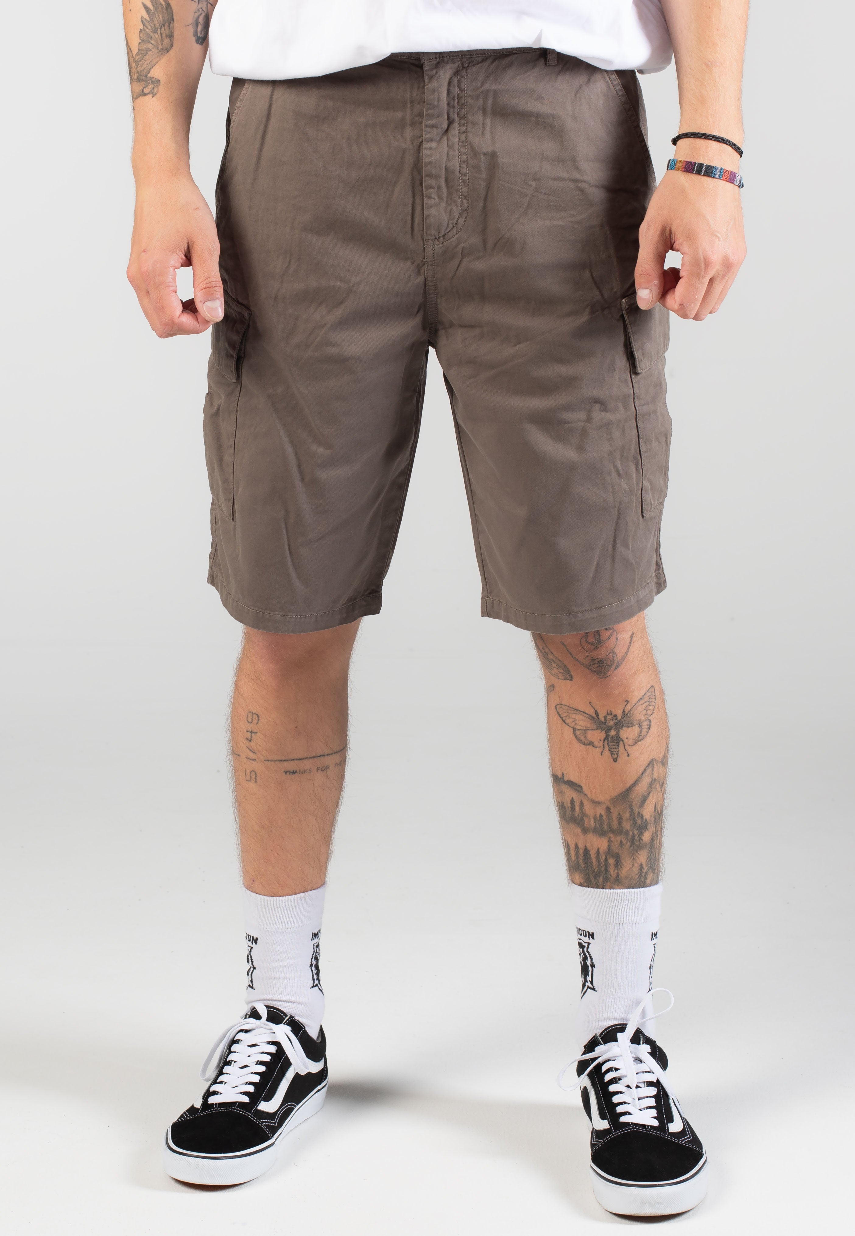 Lyle & Scott - Cargo Khaki Ash - Shorts | Men-Image