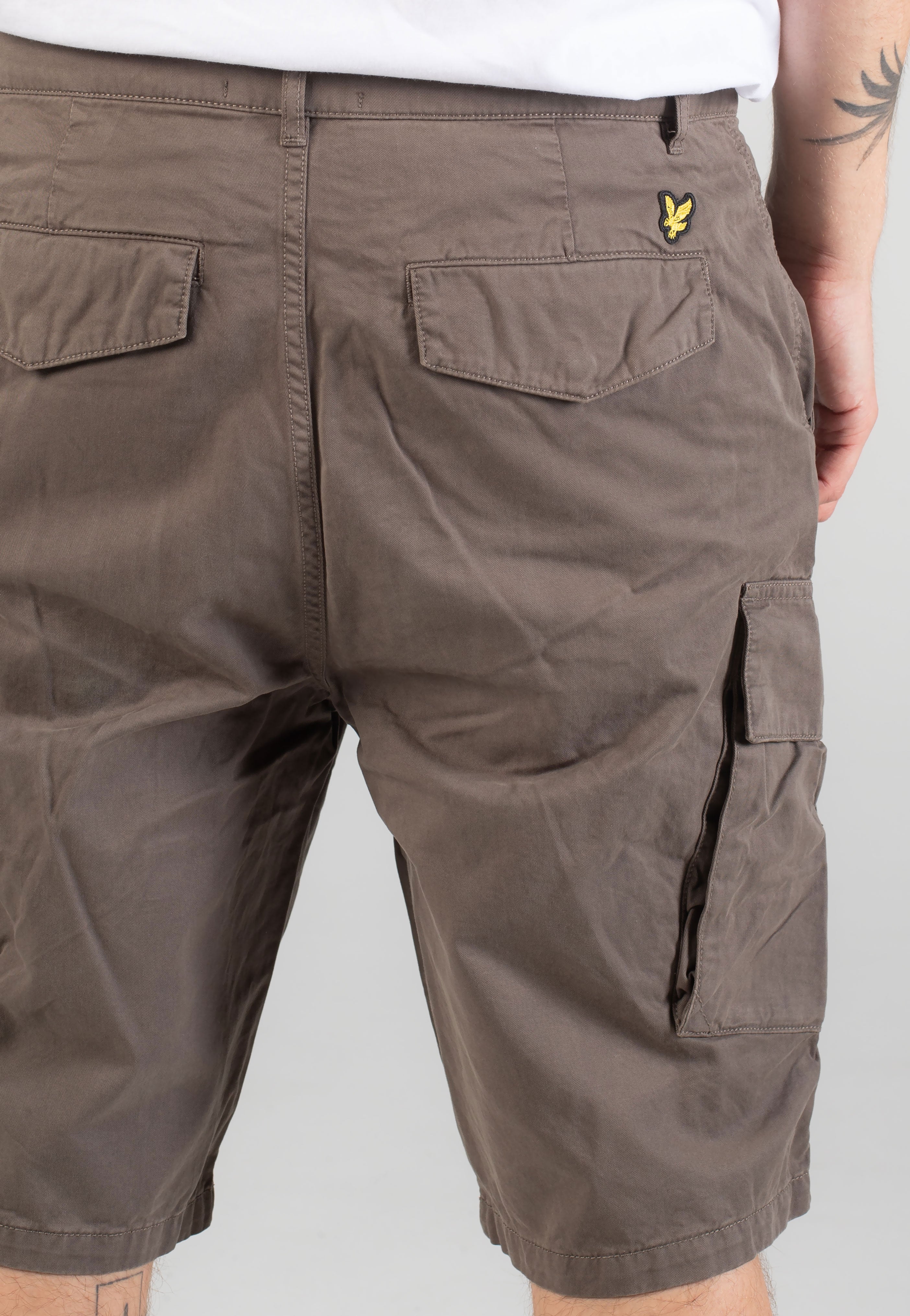 Lyle & Scott - Cargo Khaki Ash - Shorts | Men-Image