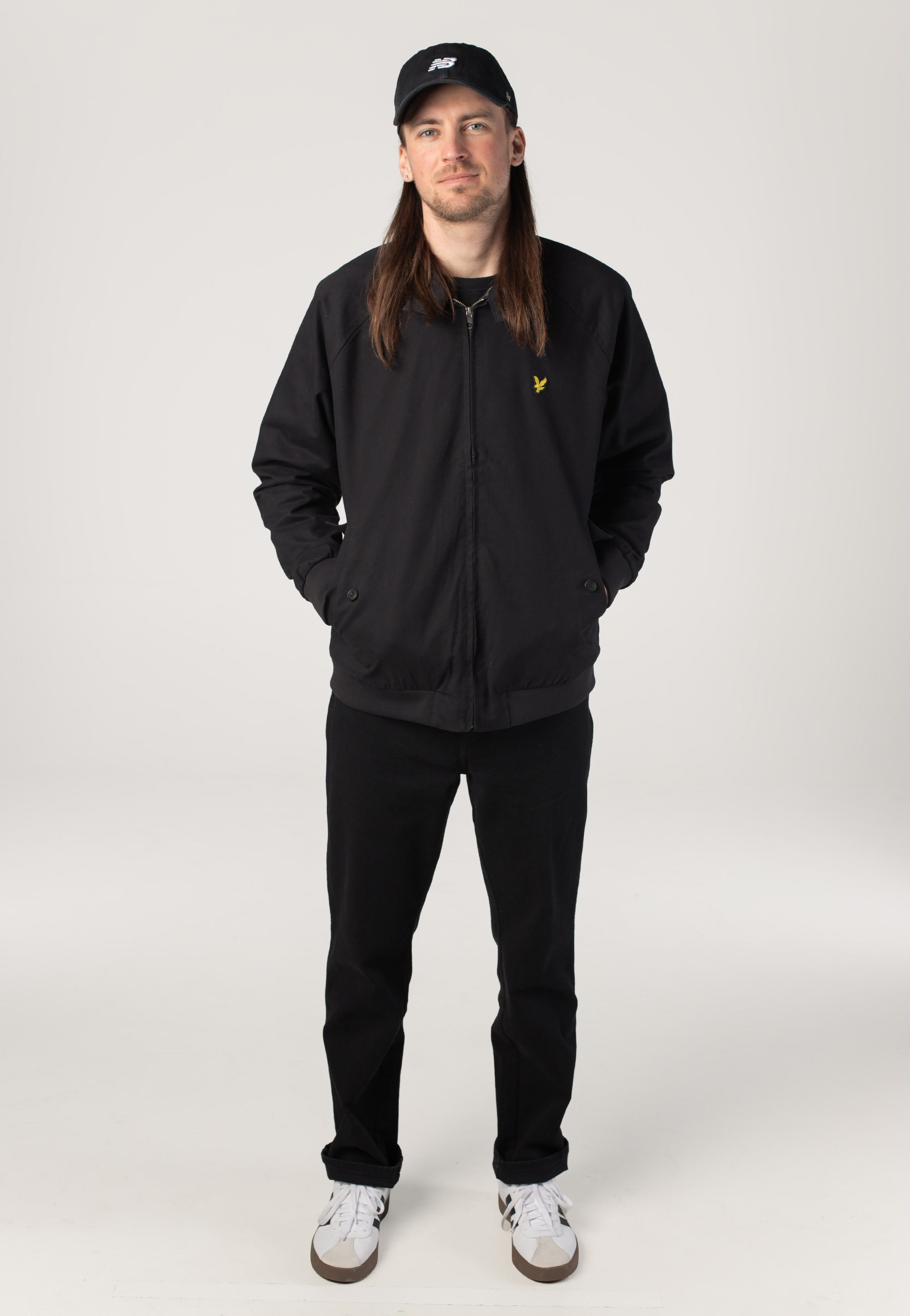 Lyle & Scott - Cotton Harrington Jet Black - Jacket | Men-Image