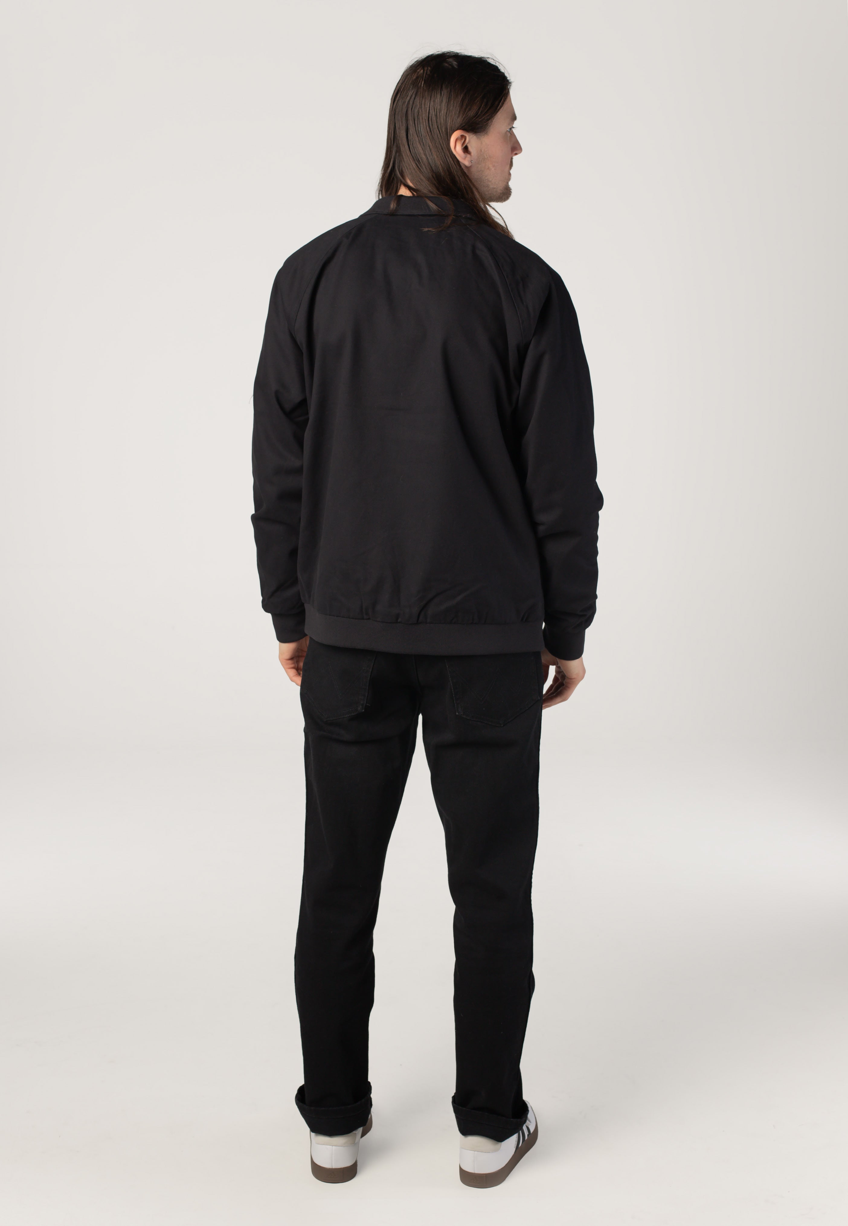 Lyle & Scott - Cotton Harrington Jet Black - Jacket | Men-Image