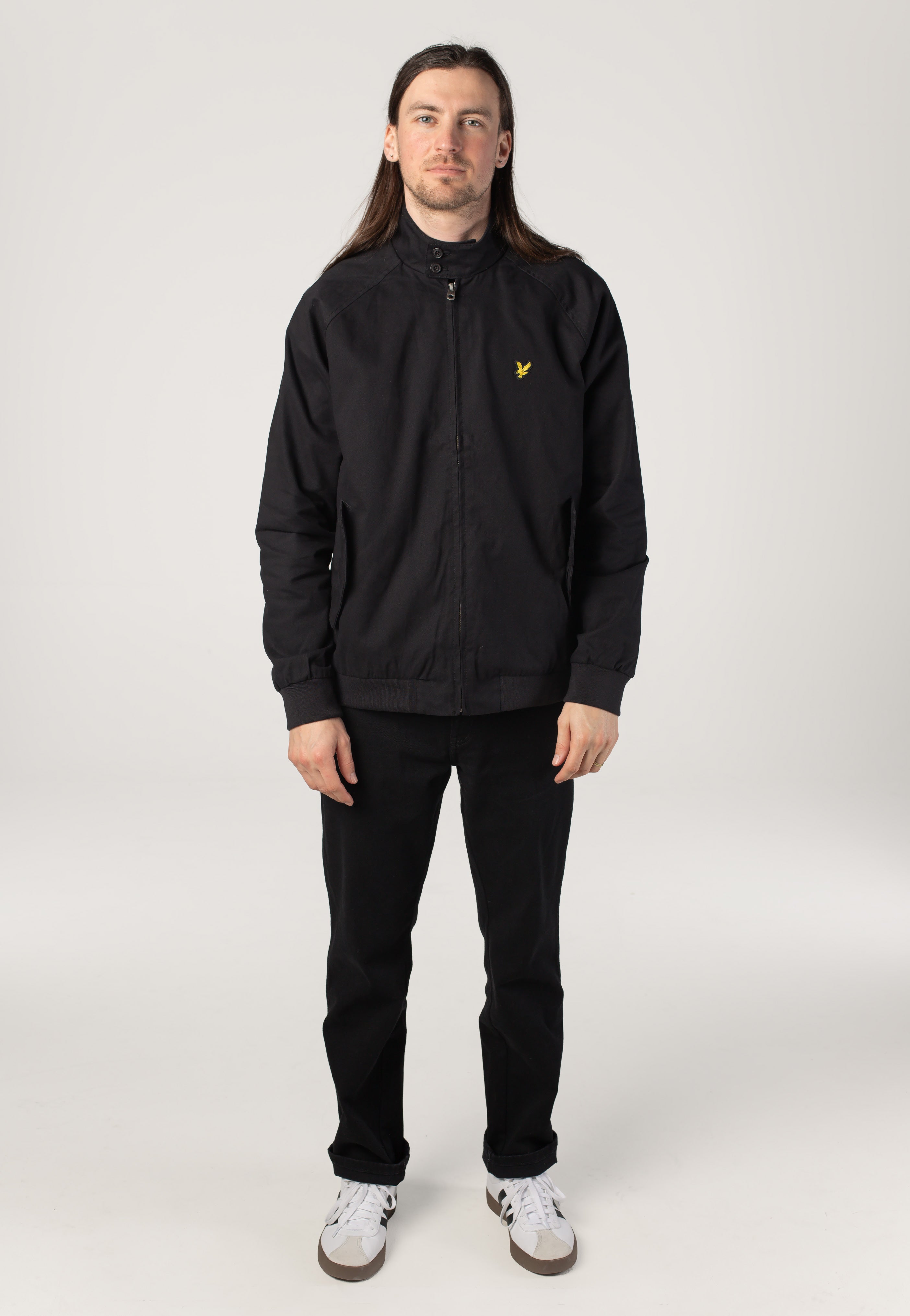 Lyle & Scott - Cotton Harrington Jet Black - Jacket | Men-Image