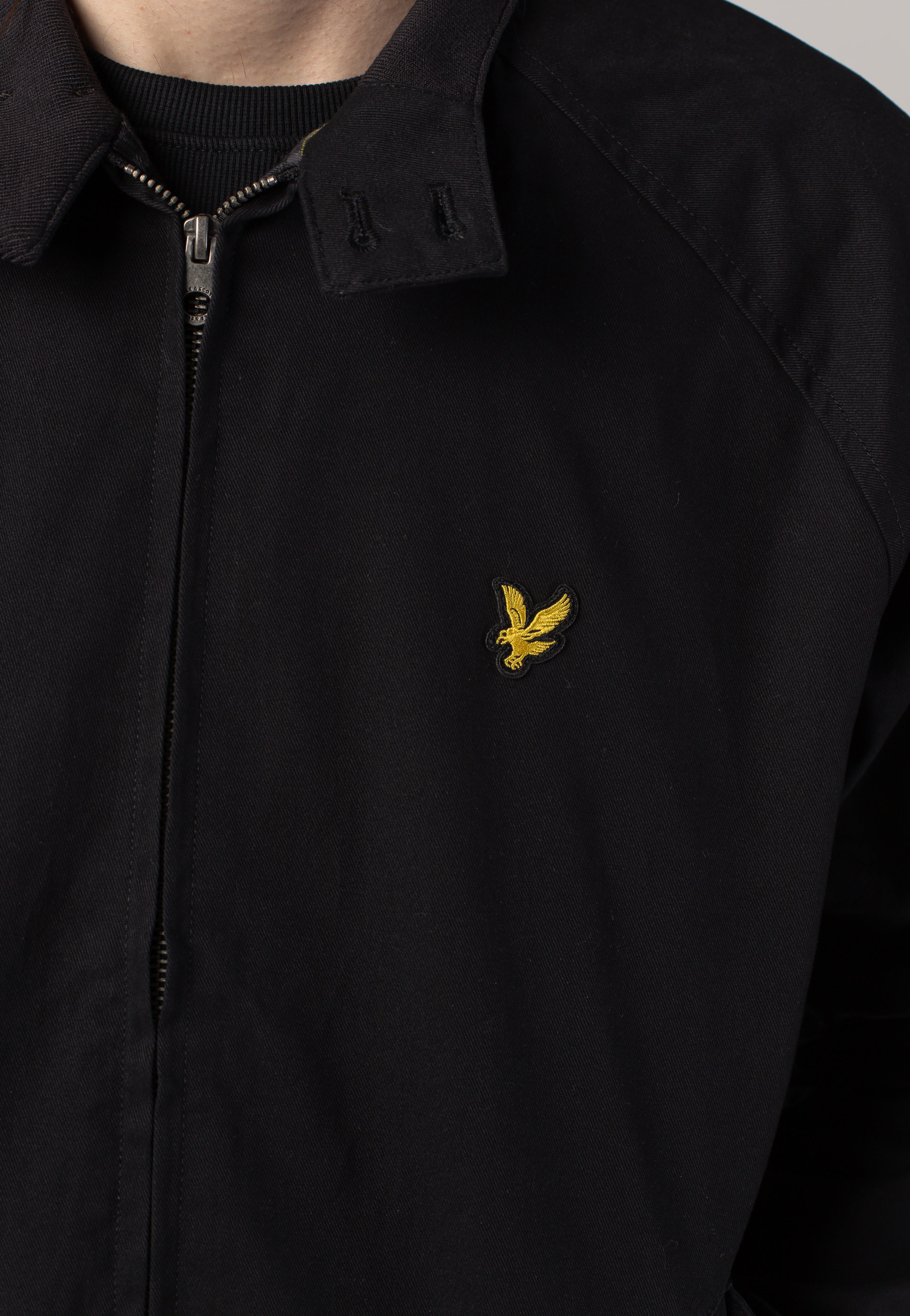 Lyle & Scott - Cotton Harrington Jet Black - Jacket | Men-Image