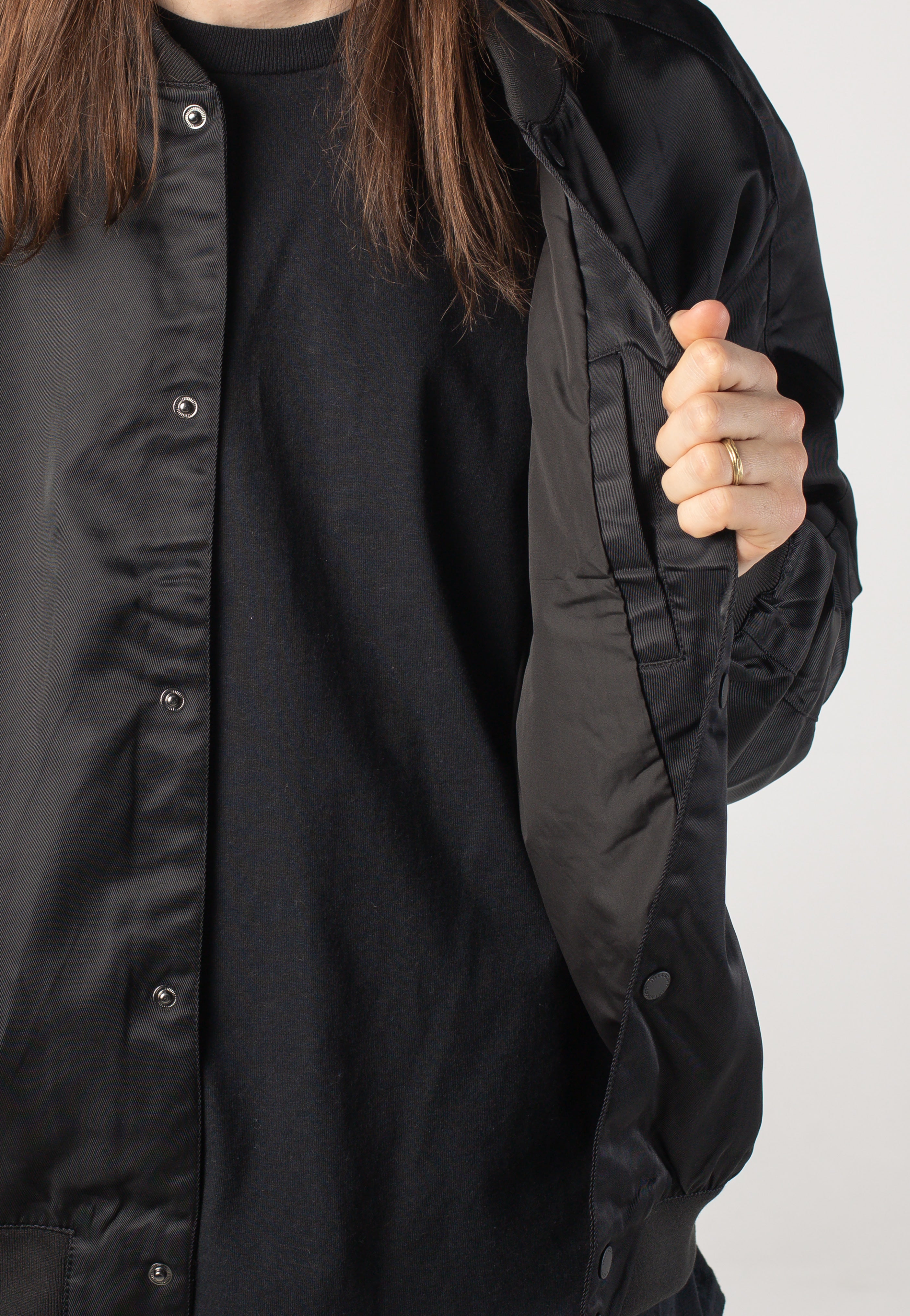 Lyle & Scott - Crest Varsity Jet Black - Jacket | Men-Image