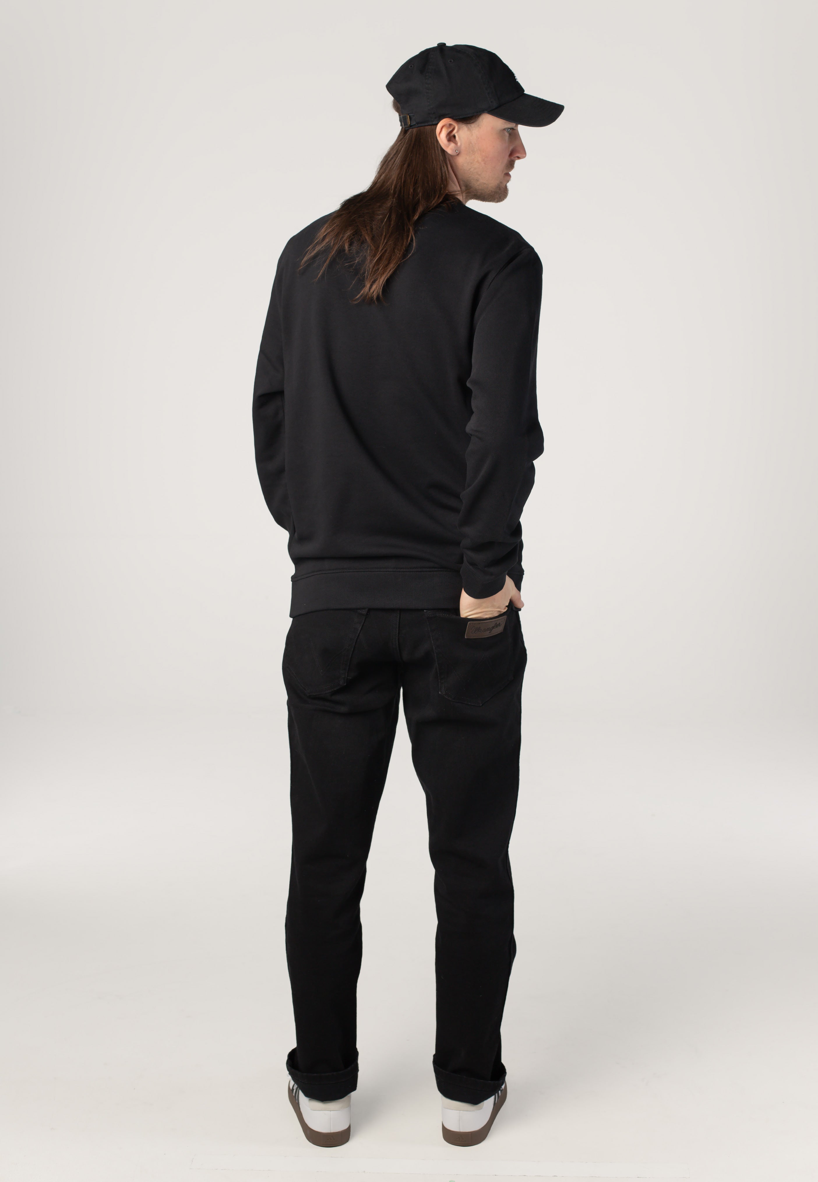 Lyle & Scott - Crew Neck Jet Black - Sweater | Men-Image
