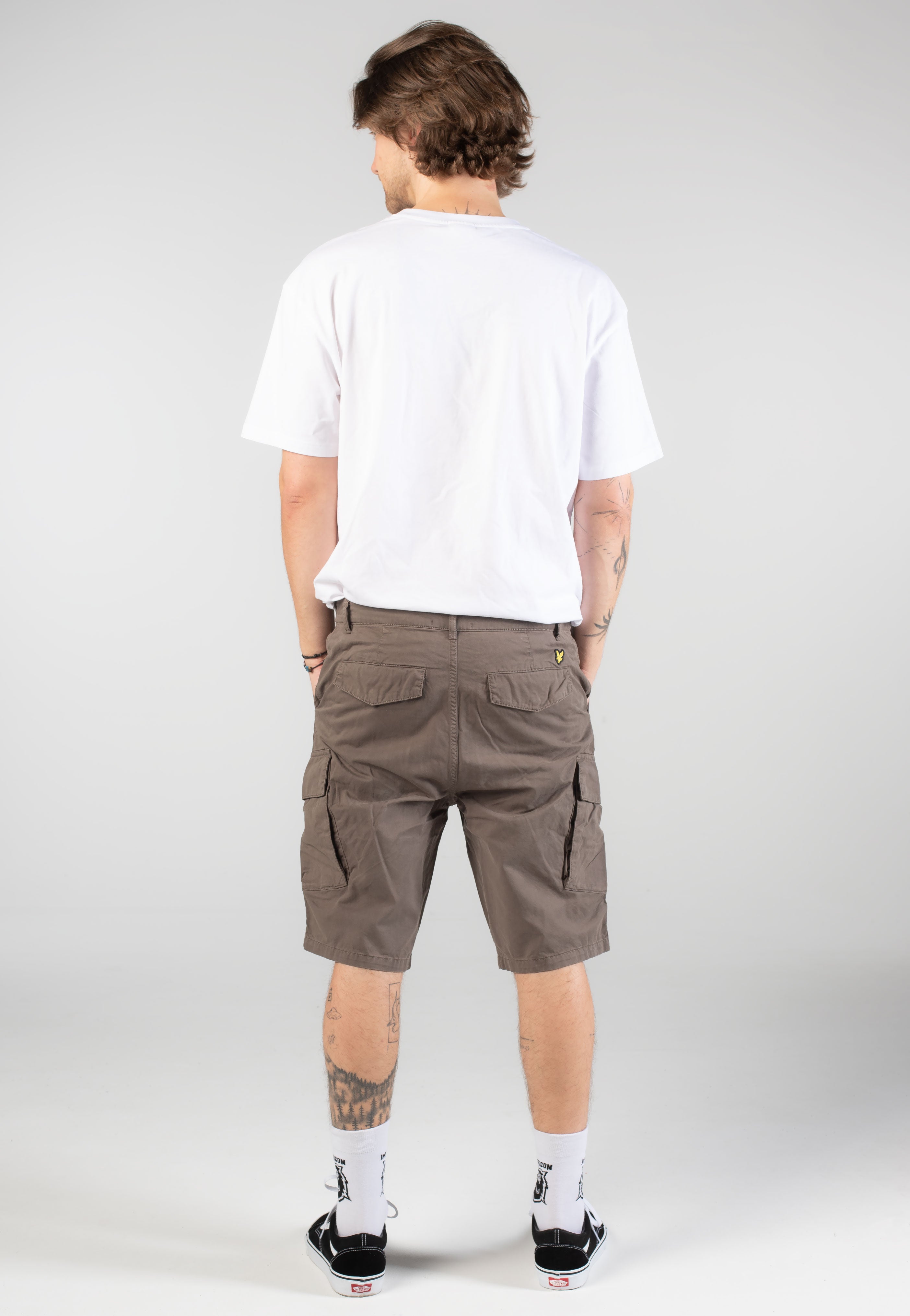 Lyle & Scott - Cargo Khaki Ash - Shorts | Men-Image