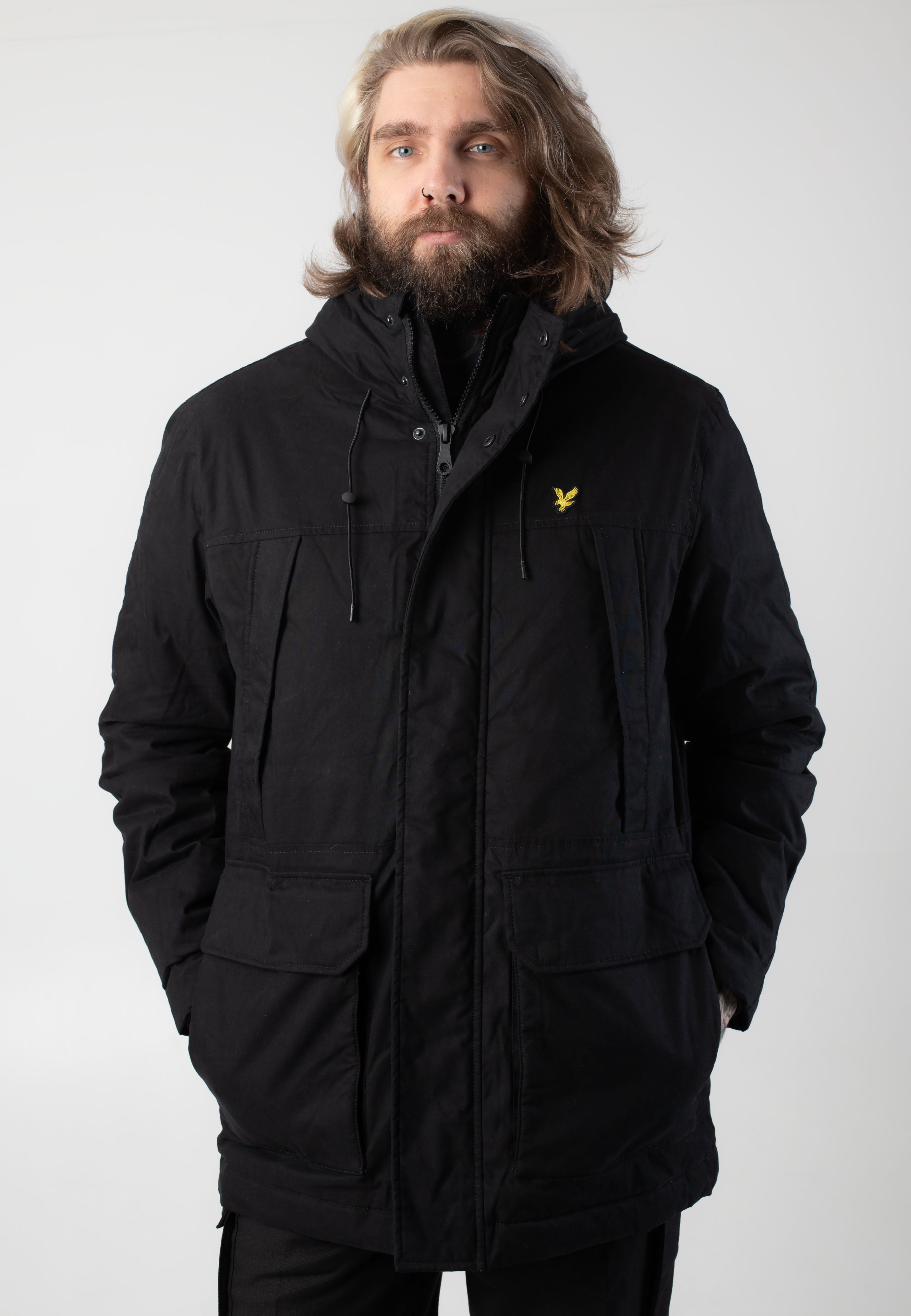 Lyle & Scott - Microfleece 2.0 Jet Black - Jacket | Men-Image