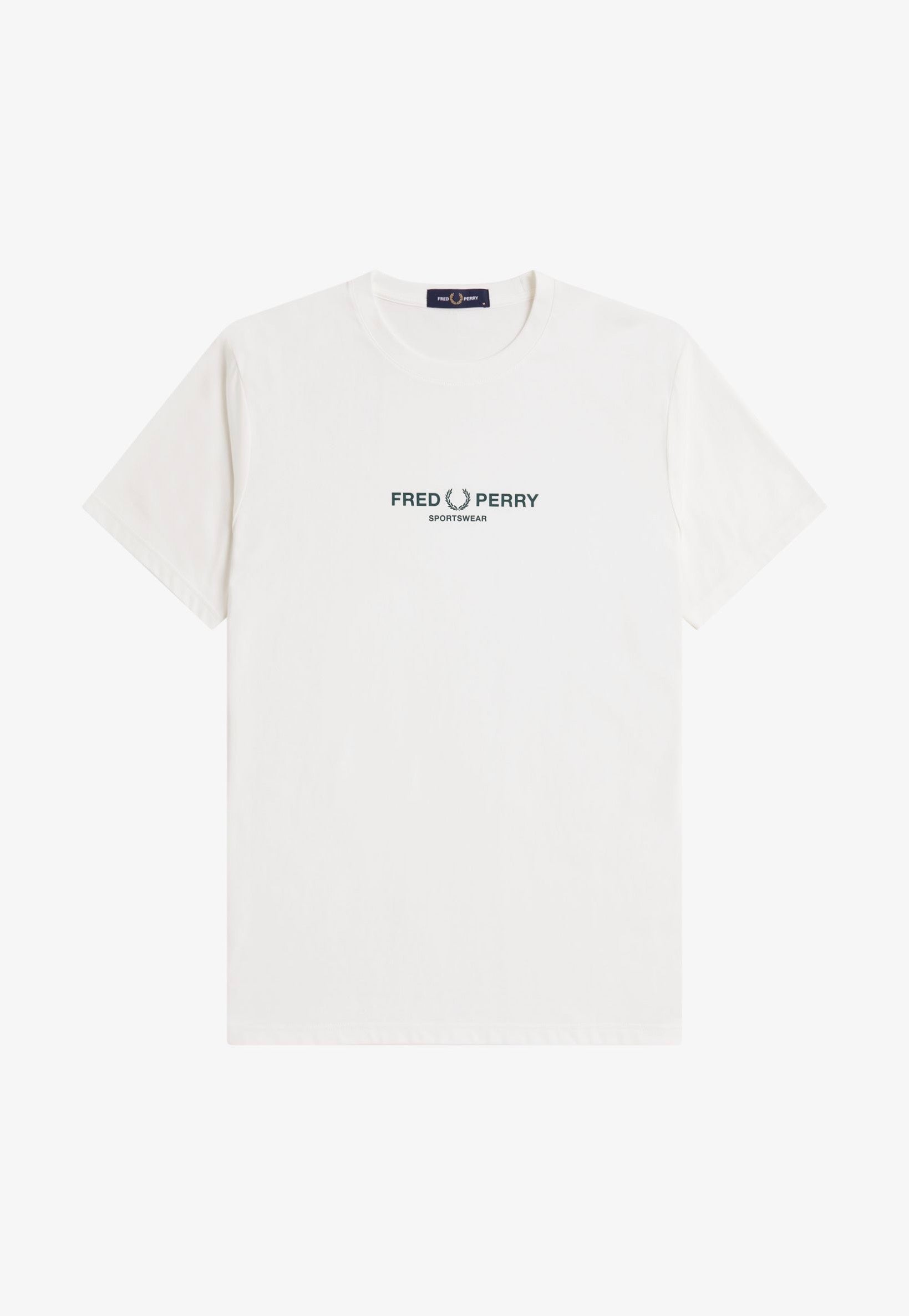 Fred Perry - Fred Perry Sportswear Snow White - T-Shirt | Men-Image
