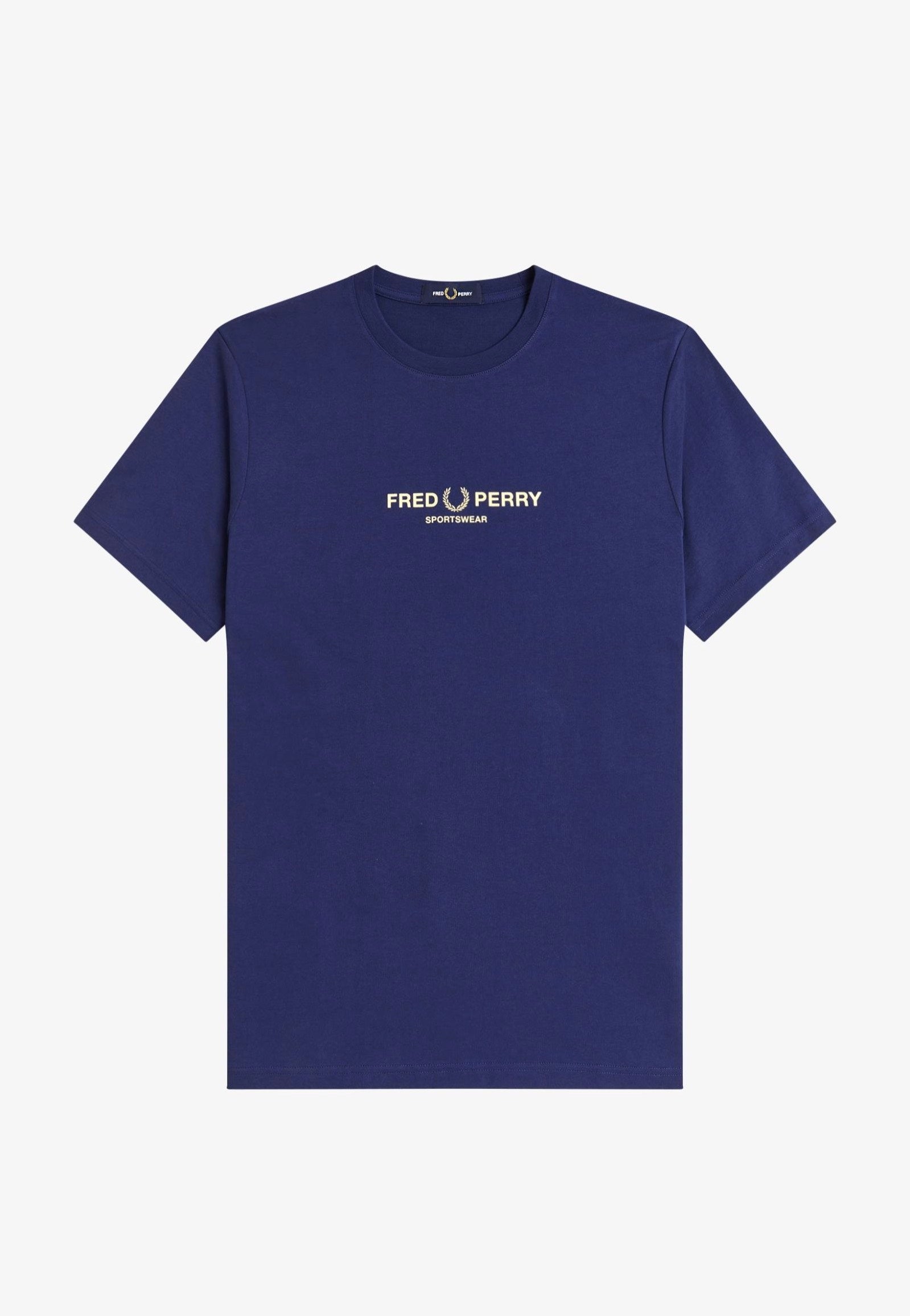 Fred Perry - Fred Perry Sportswear French Navy - T-Shirt | Men-Image
